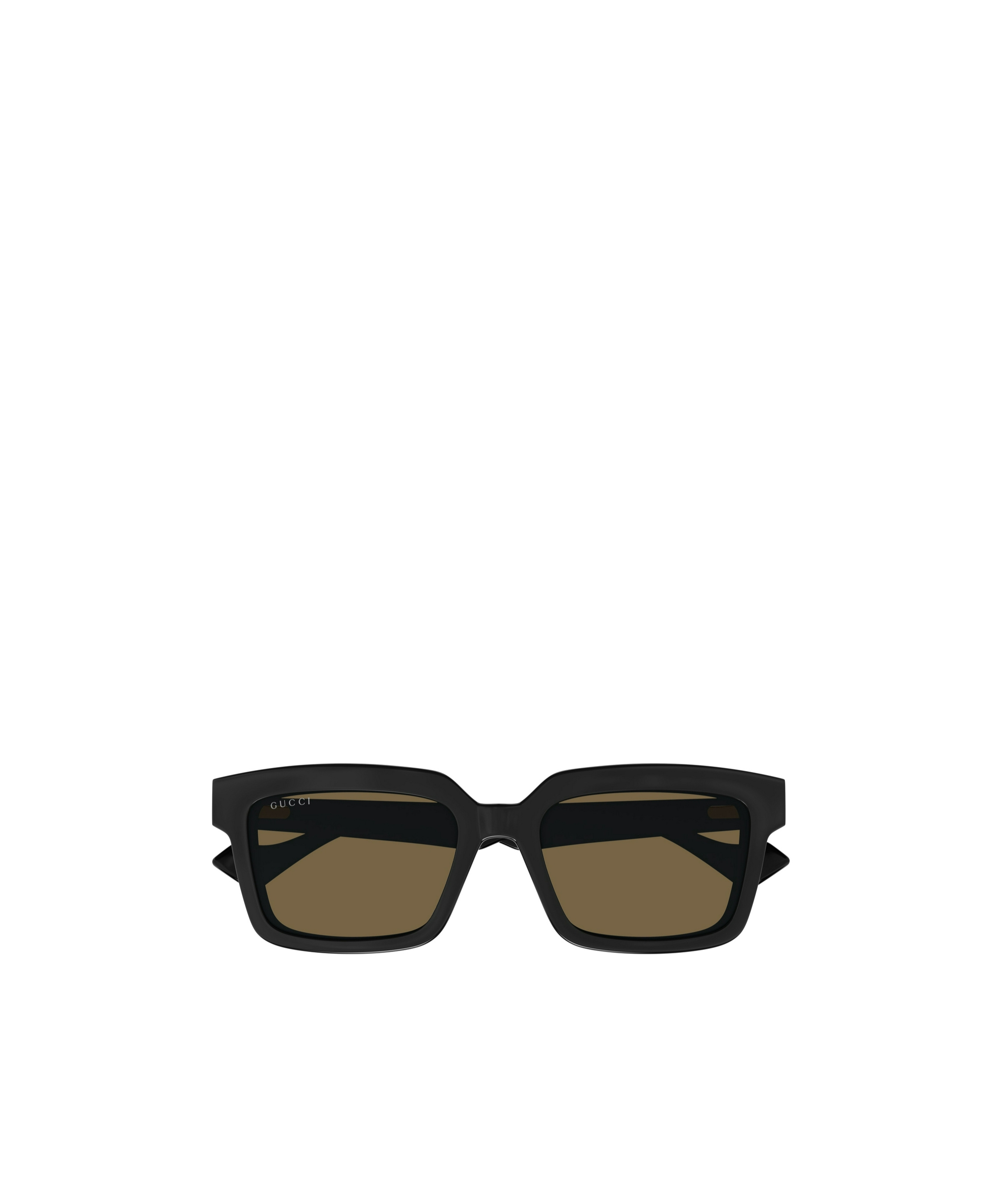 Gucci Rectangle-frame Clip-on Glasses In Black