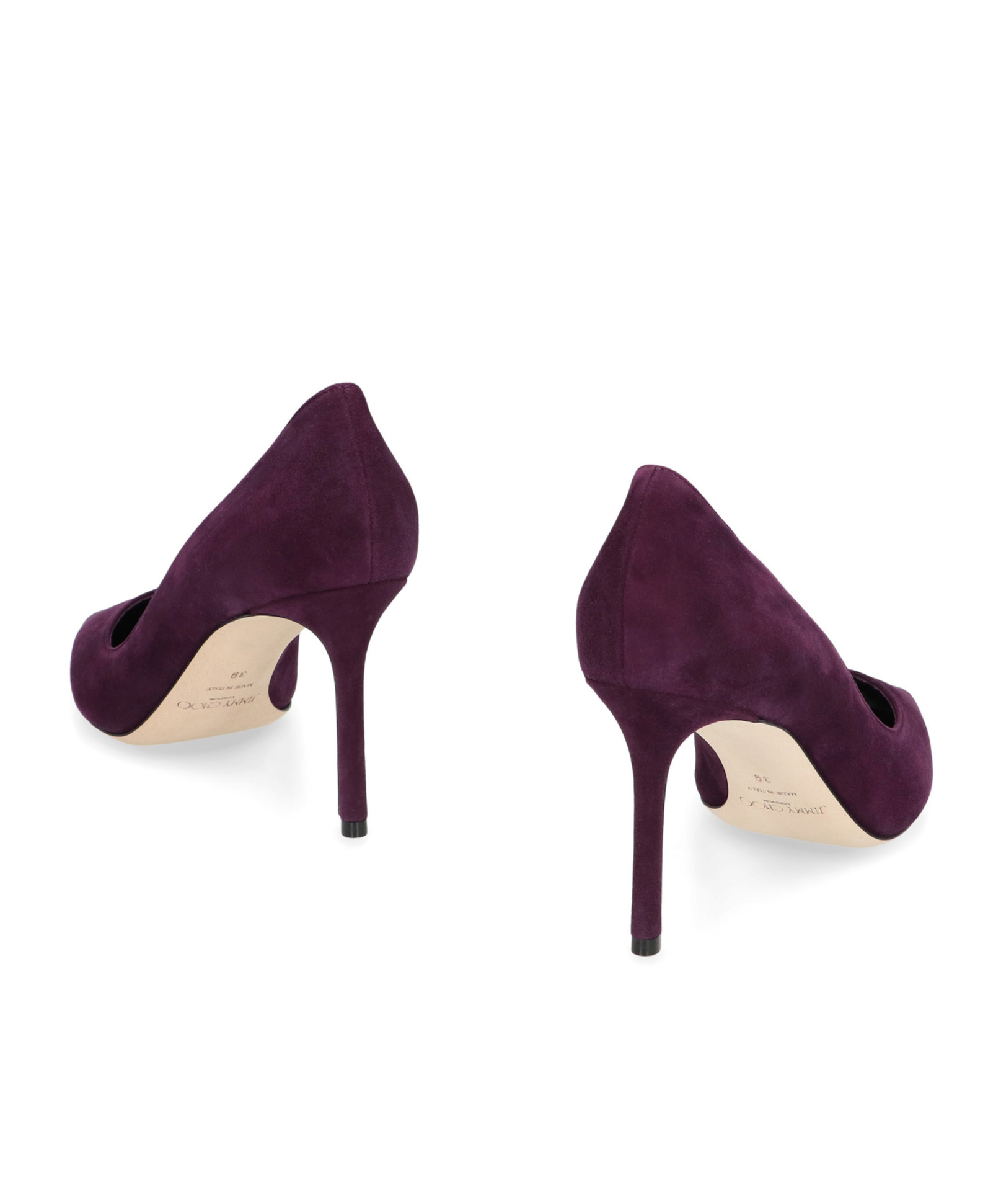 Jimmy Choo Pointed-toe High Heels In Purple