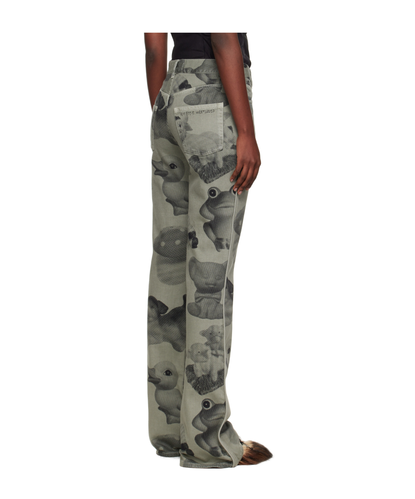 Vivienne Westwood Ray 5 Pocket Jeans In Green