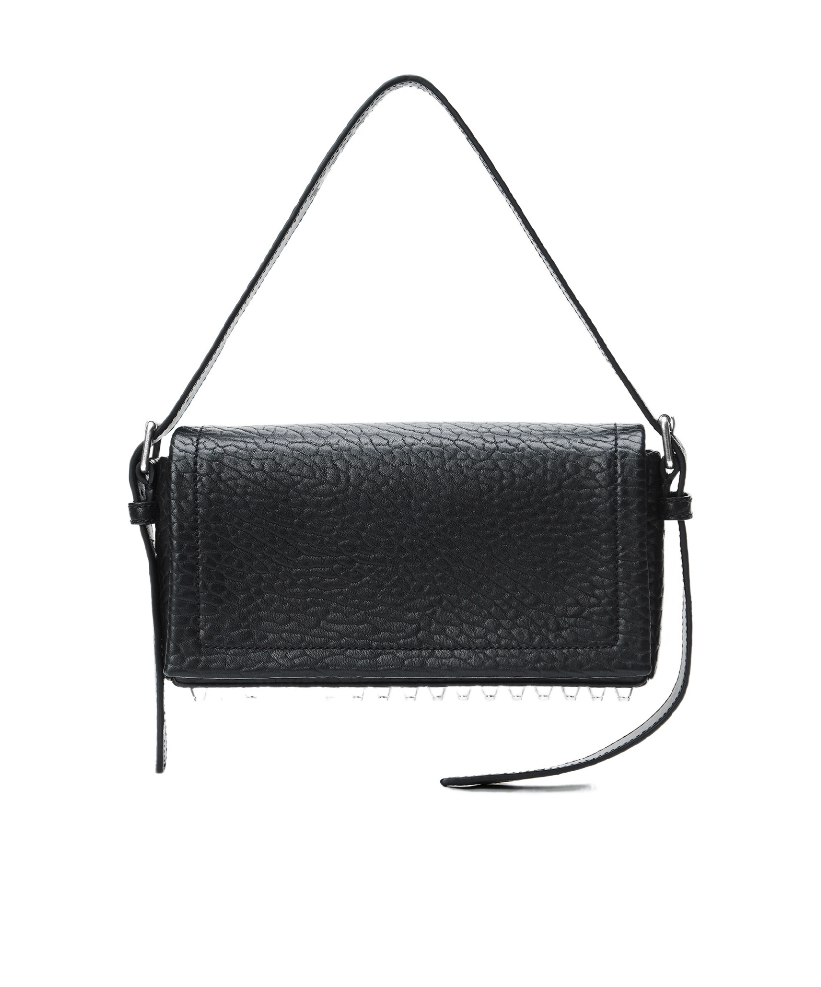Alexander Wang Black Rich Medium Flap Bag