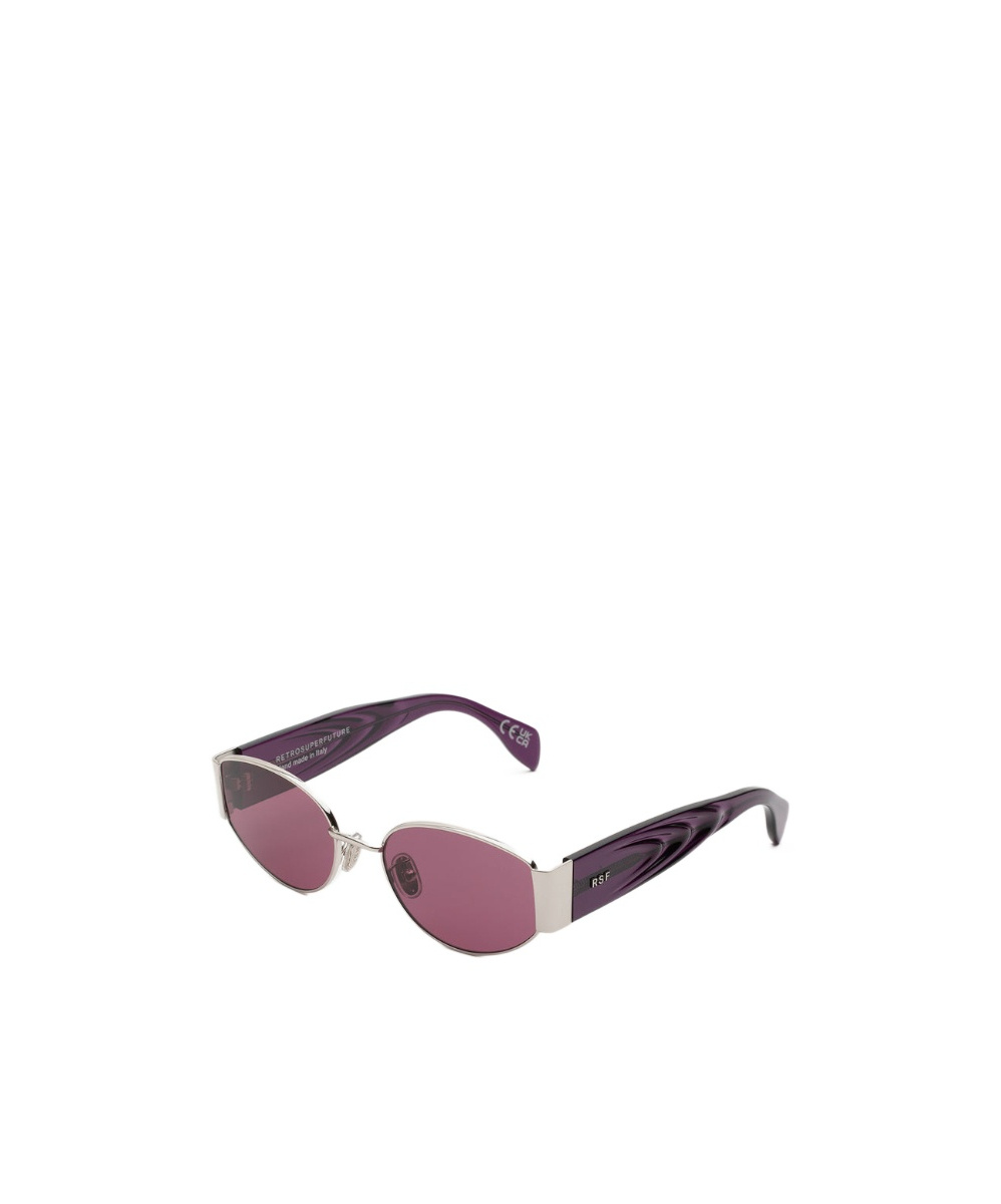 Retrosuperfuture Full Frame Sunglasses In Metallic