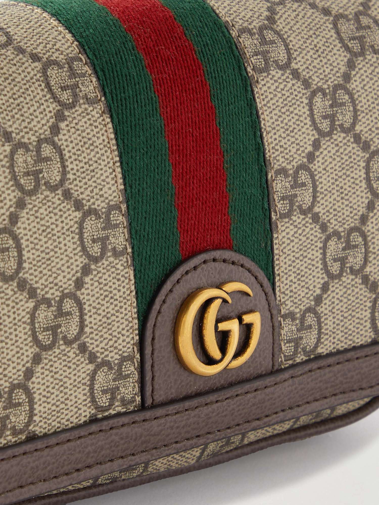 Gucci Ophidia Super Mini Gg Shoulder Bag In Multicolor