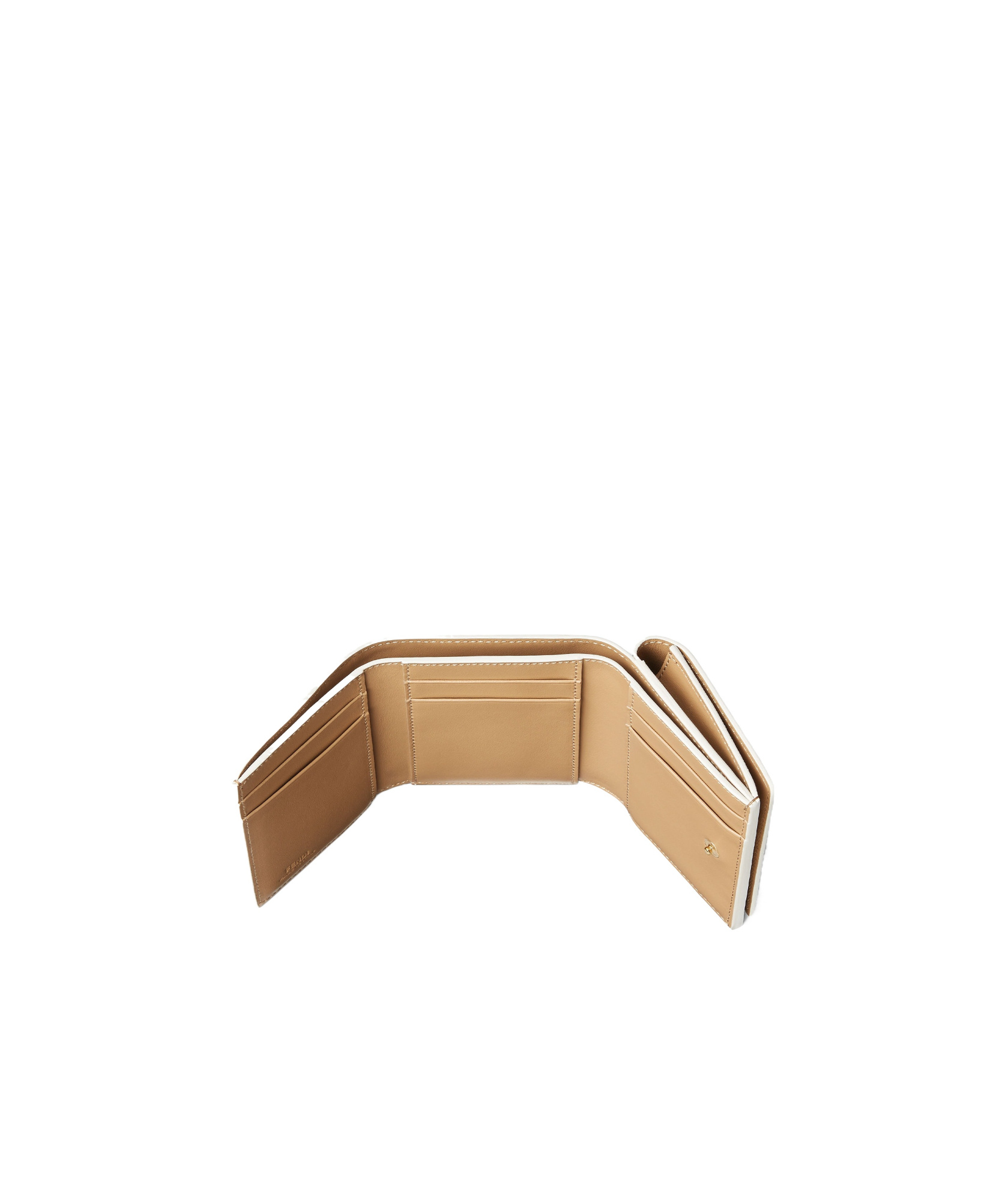 Fendi Trifold Mini Wallet With Tri-fold Design In Multi