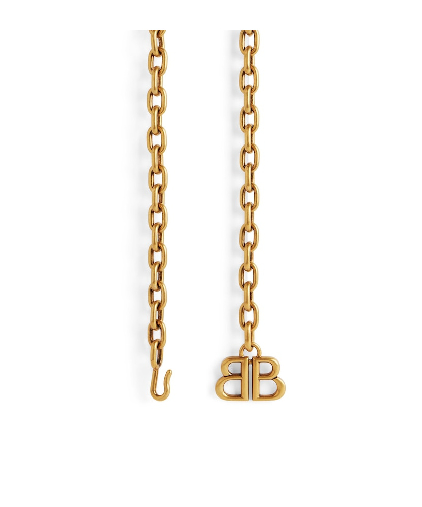 Balenciaga Chain Belt In Nude