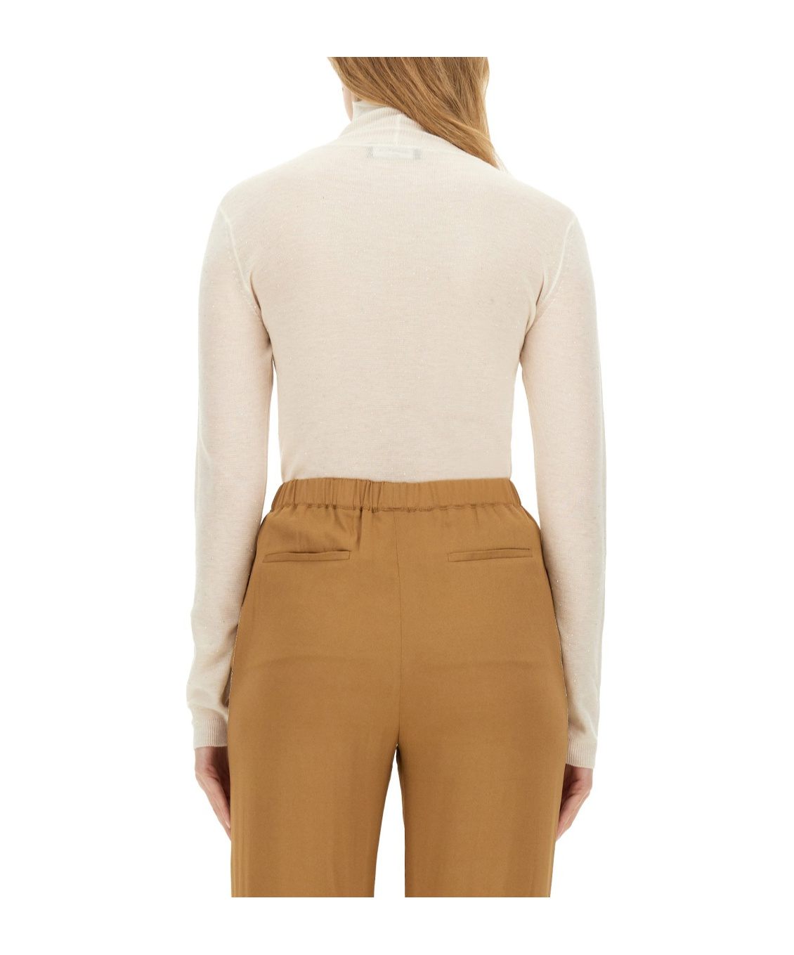 FABIANA FILIPPI FABIANA FILIPPI SEQUINNED ROLL-NECK KNITTED JUMPER