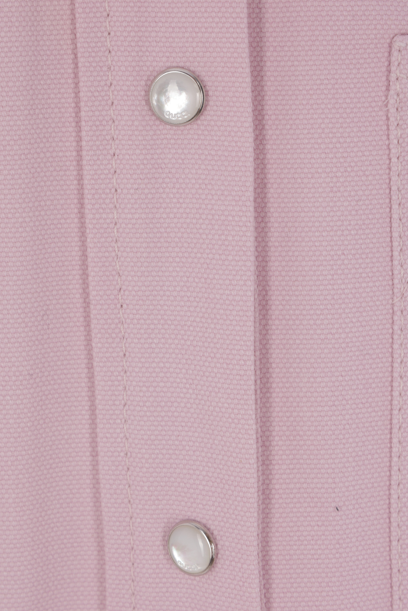 Gucci Long-sleeved Shirt In Pink