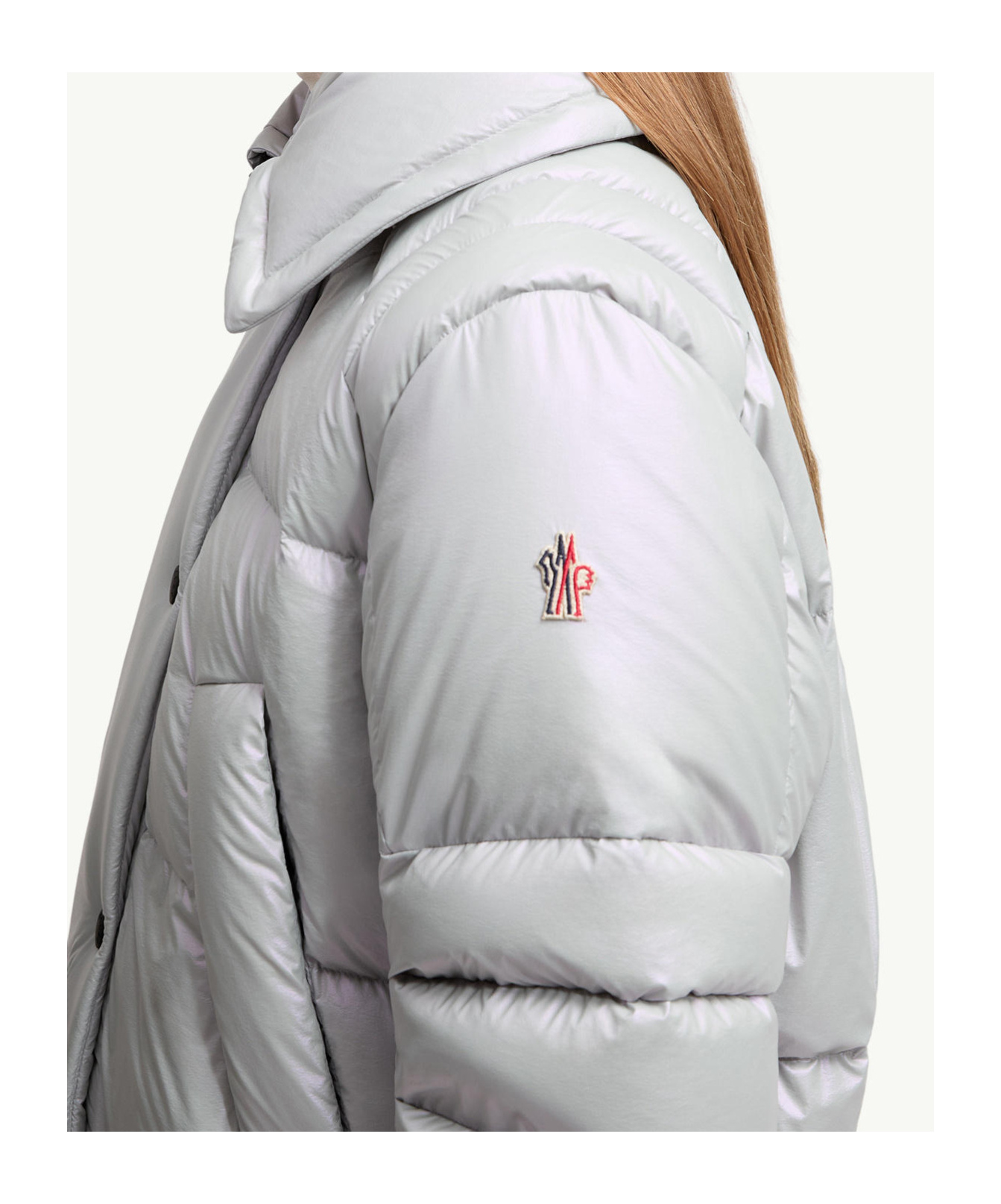Moncler Jeita Down Ski Jacket In Gray