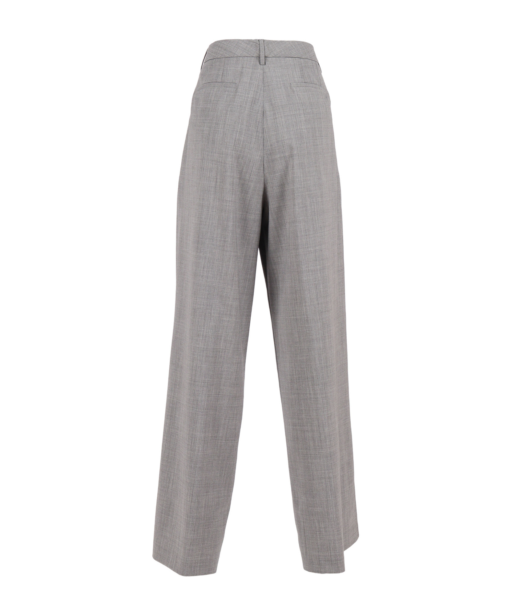 Fabiana Filippi Wide-leg Ankle-length Trousers In Gray