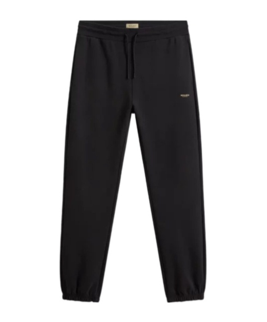 Woolrich Logo Drawstring Sweatpants In Black