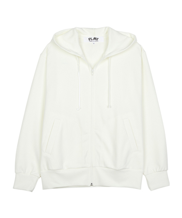 Comme Des Garçons Heart-patch Drawstring Hoodie