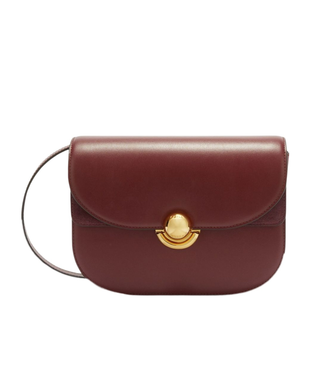 Shop Furla Sfera Crossbody Bag In Red