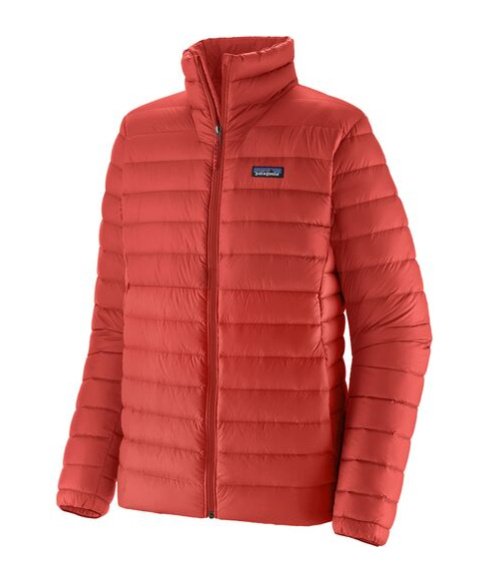 Patagonia Lightweight Down Sweater Outerwear In Red