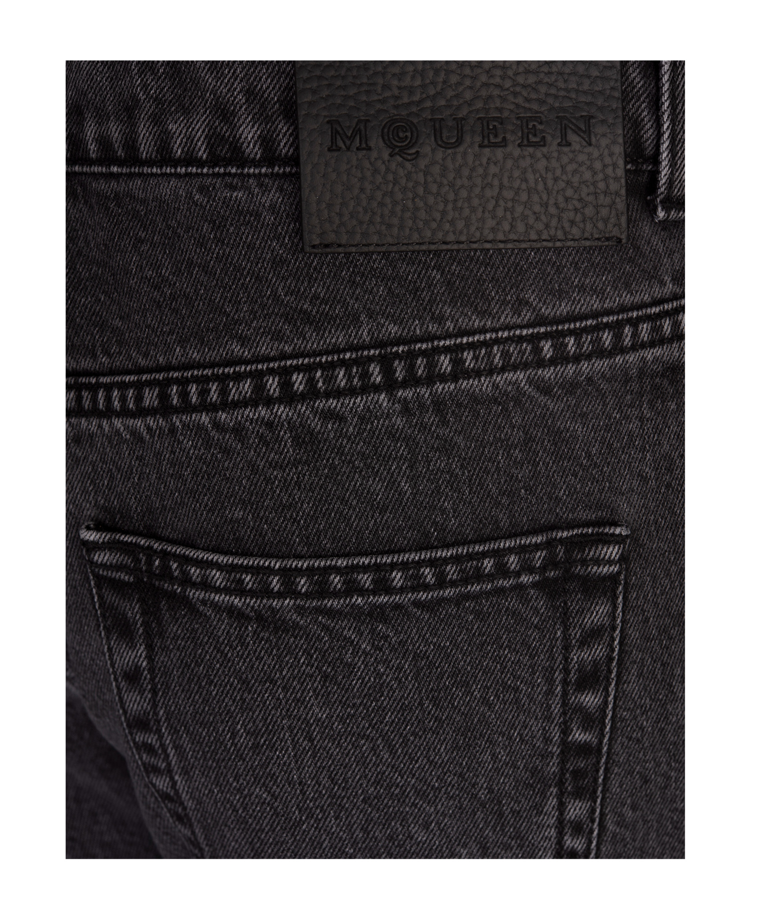 Alexander Mcqueen Flared Jeans In Black