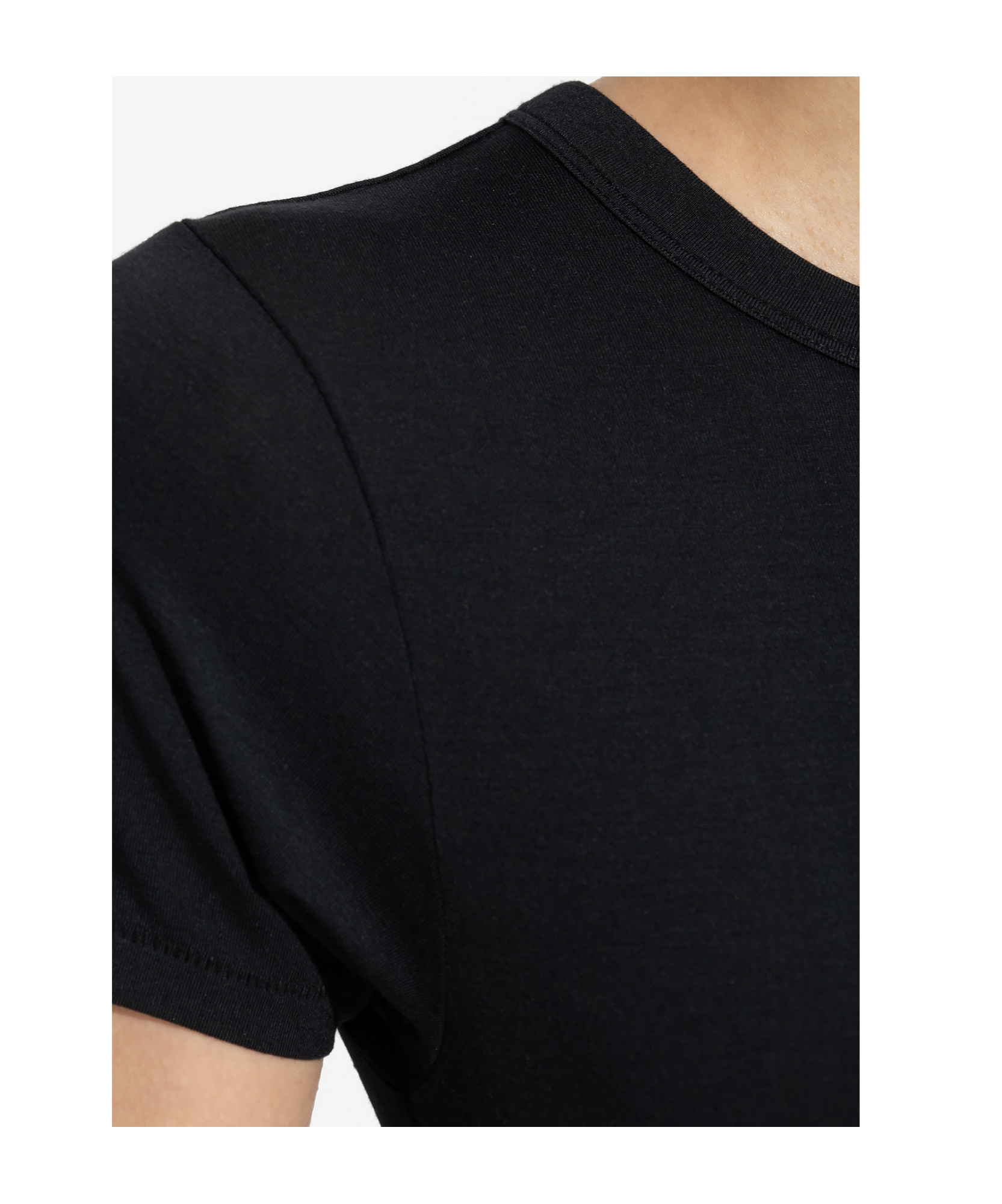 Rag & Bone Short-sleeved T-shirt In Black