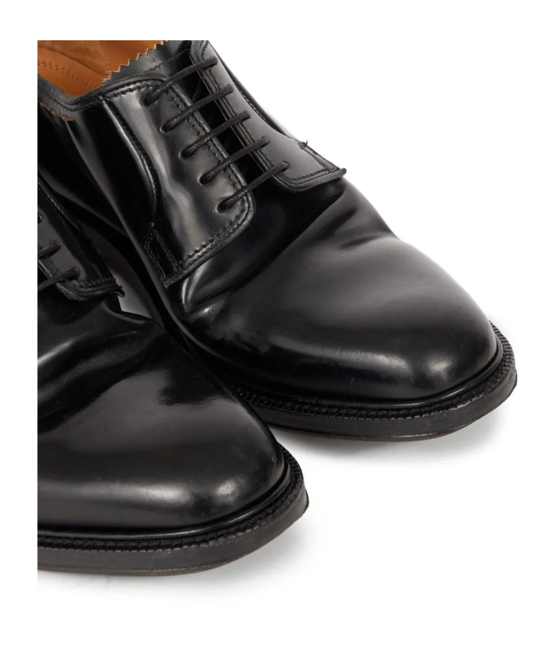 Maison Margiela Love To Death Brogues In Black
