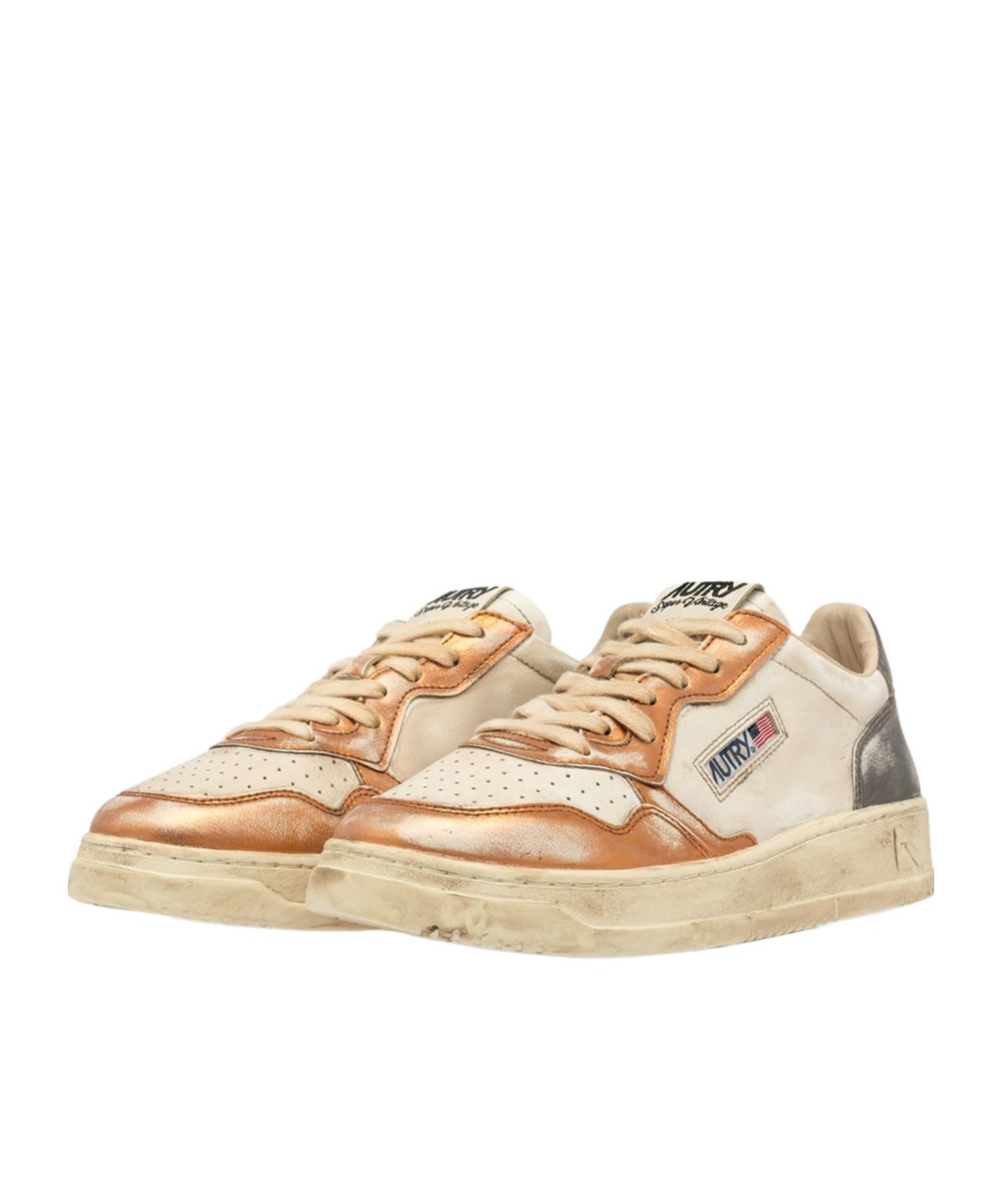 Autry Low-top Trainers In Nude