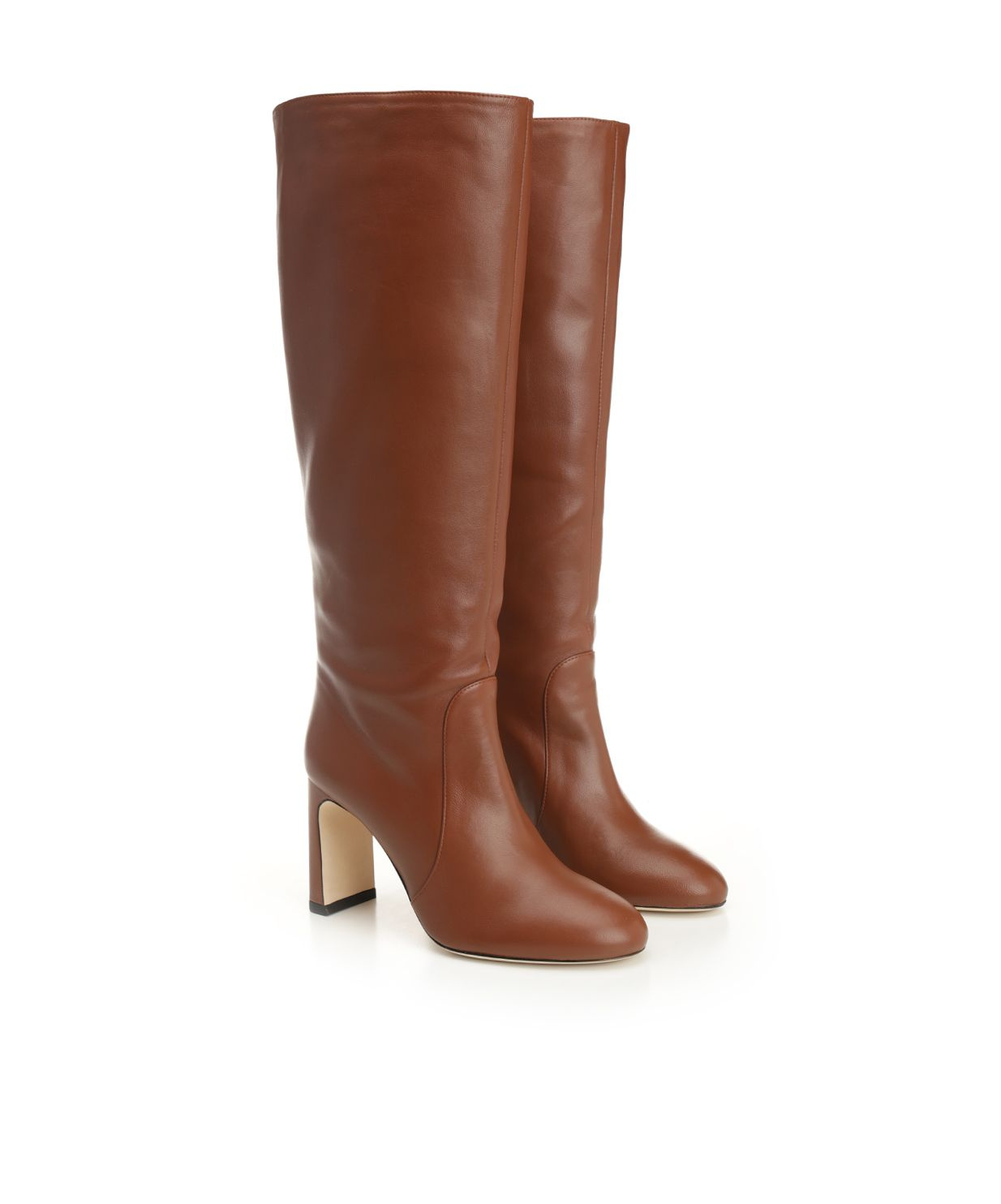 Stuart Weitzman 85mm Babette Tubo Nappa Leather Knee-high Boots