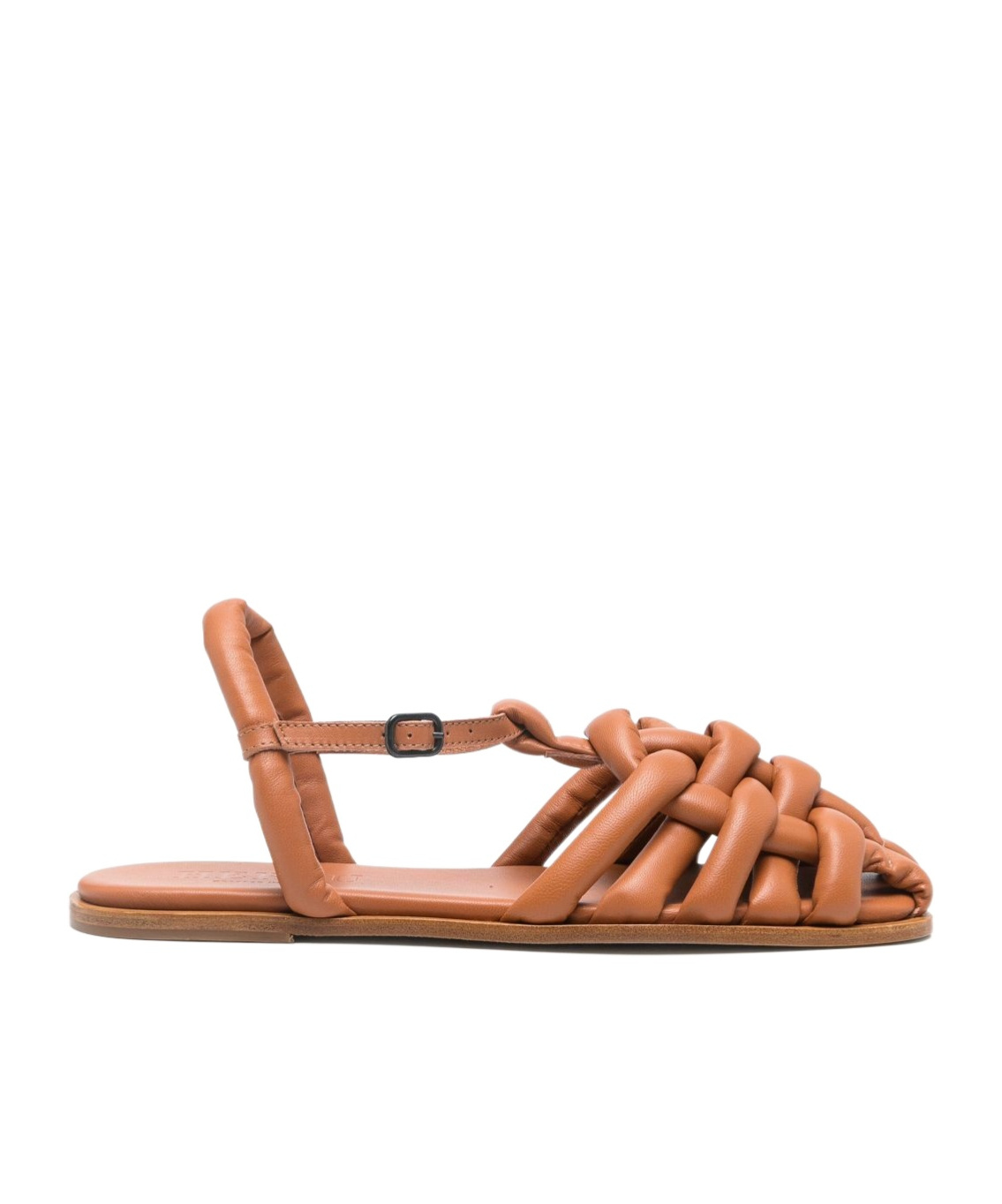Hereu Women's Square Toe Padded Fisherman Sandal Cabersa 2 In Brown