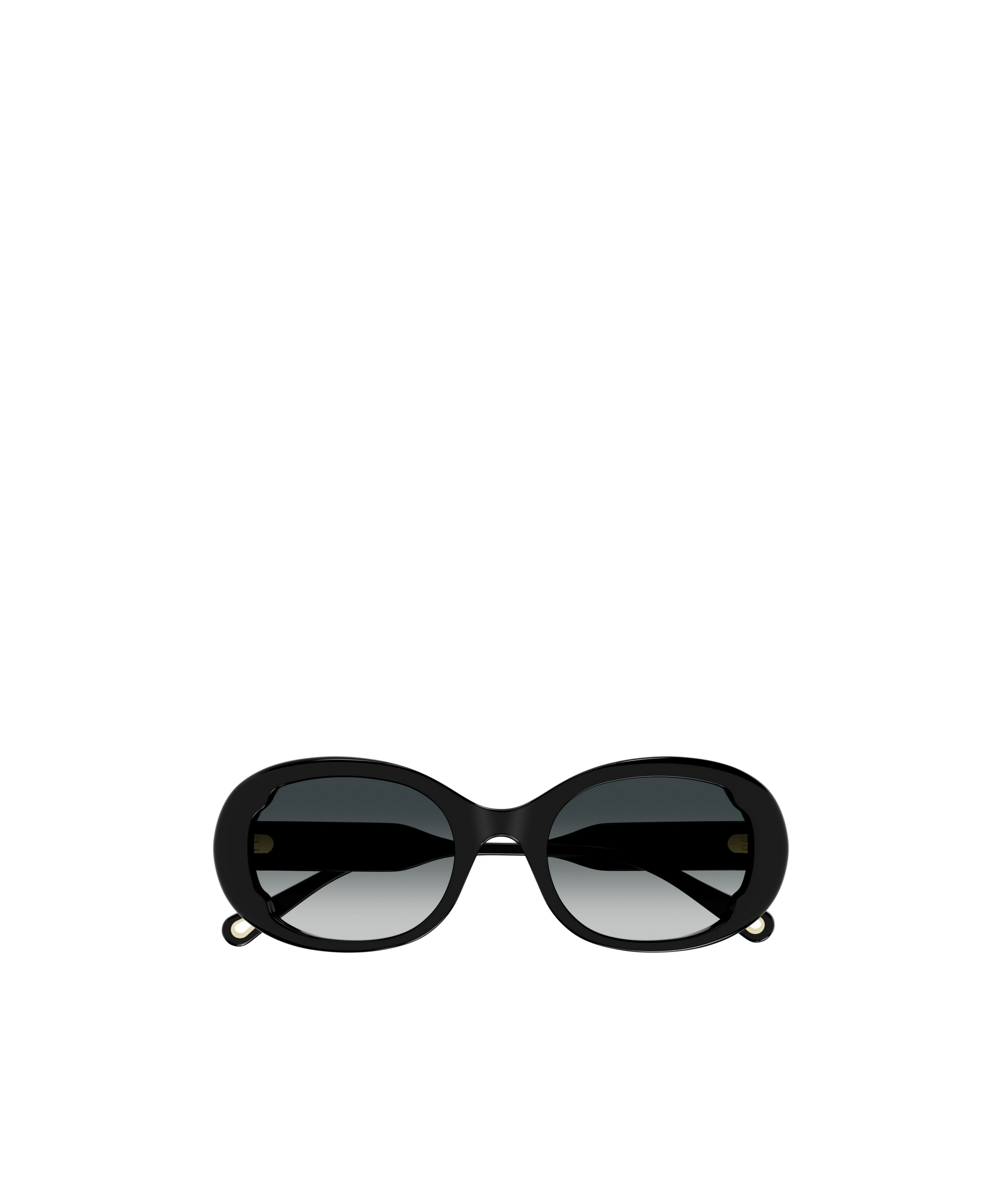 Chloé Lilli Round-frame Sunglasses In Black