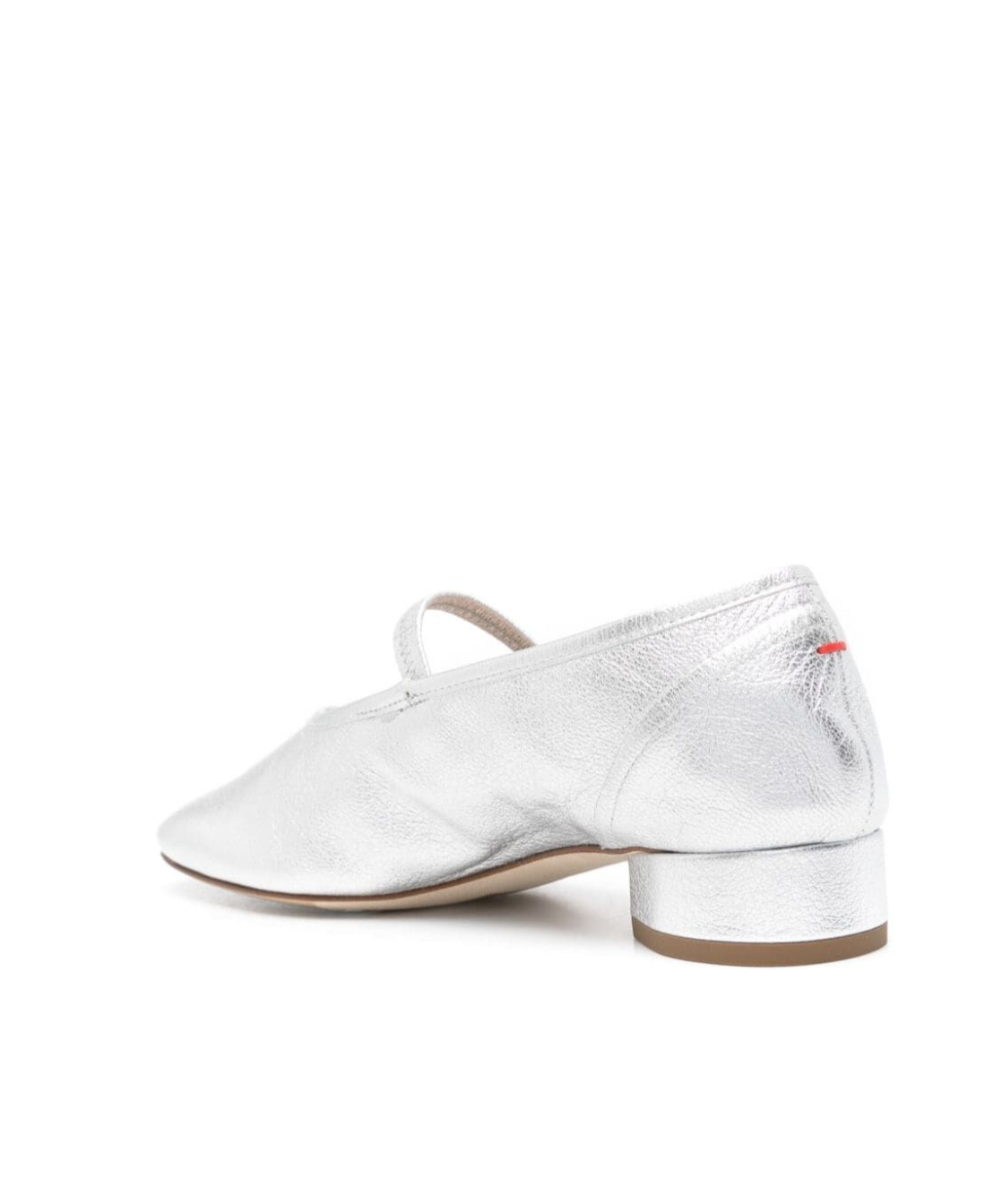 Aeyde Women's Pippa Nappa Leather Laminated In Silver