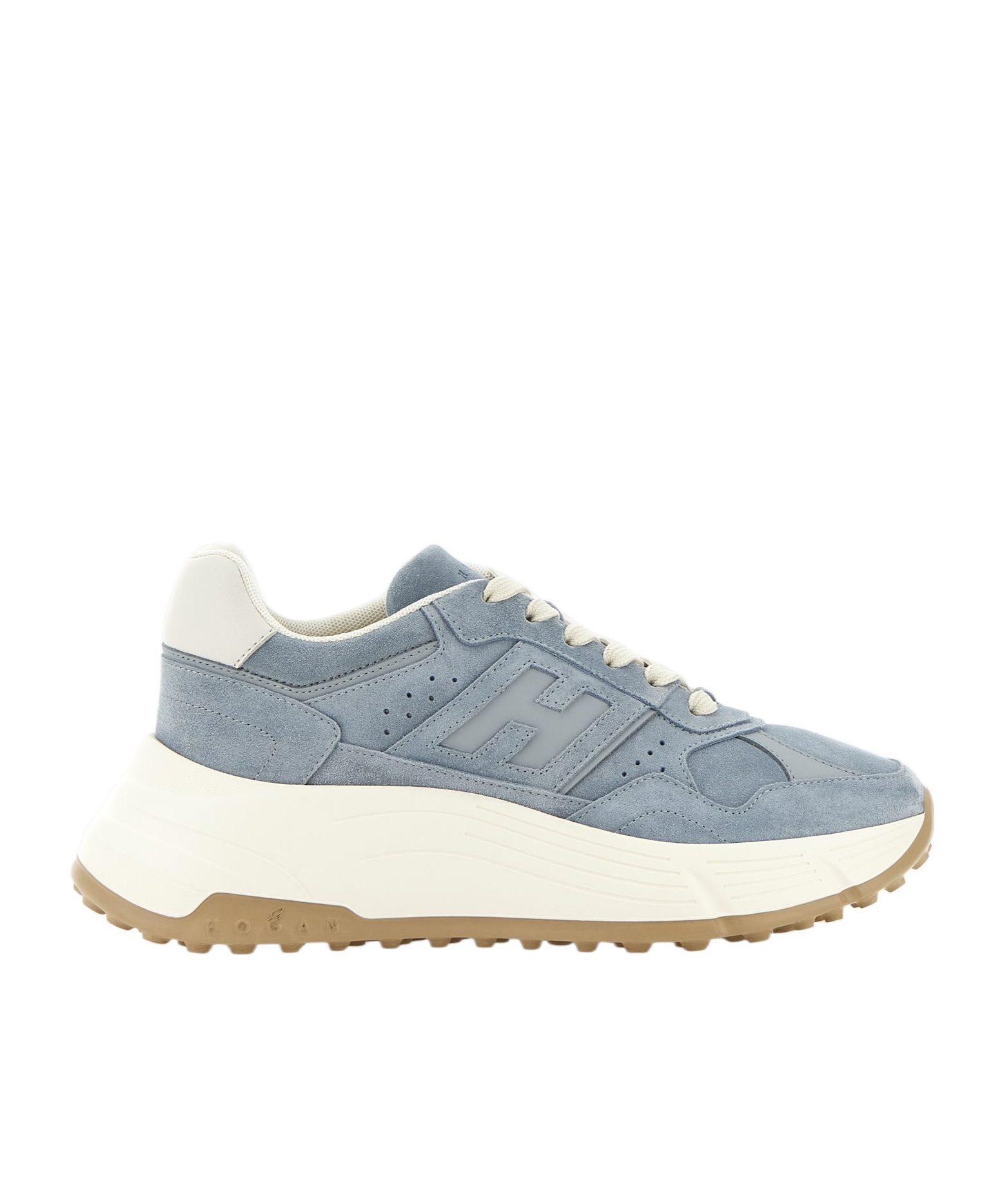Hogan Hi-fi Lace-up Sneakers In White