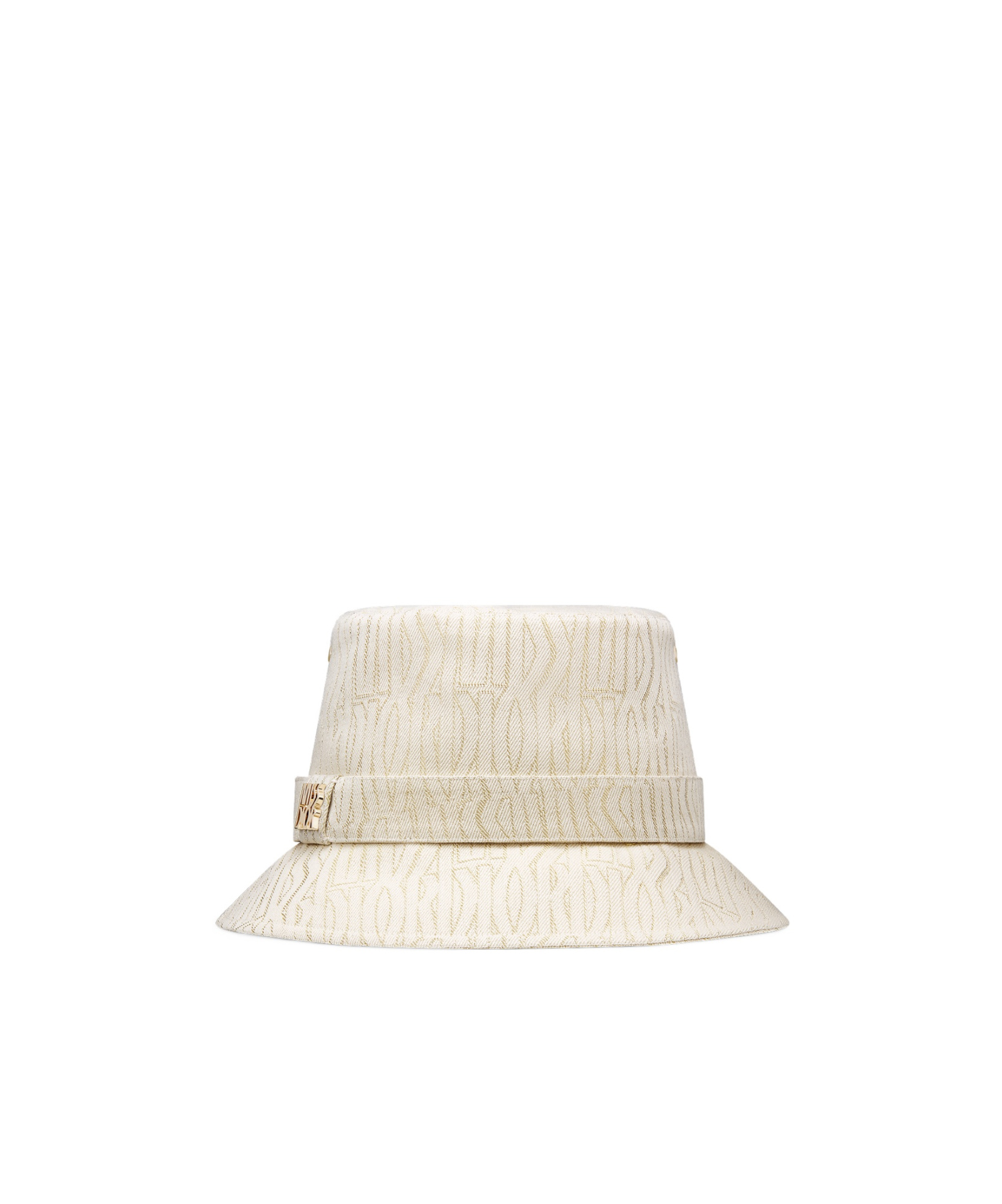 Dior Or Teddy-d Miss Allover Small-brim Bucket Hat In White