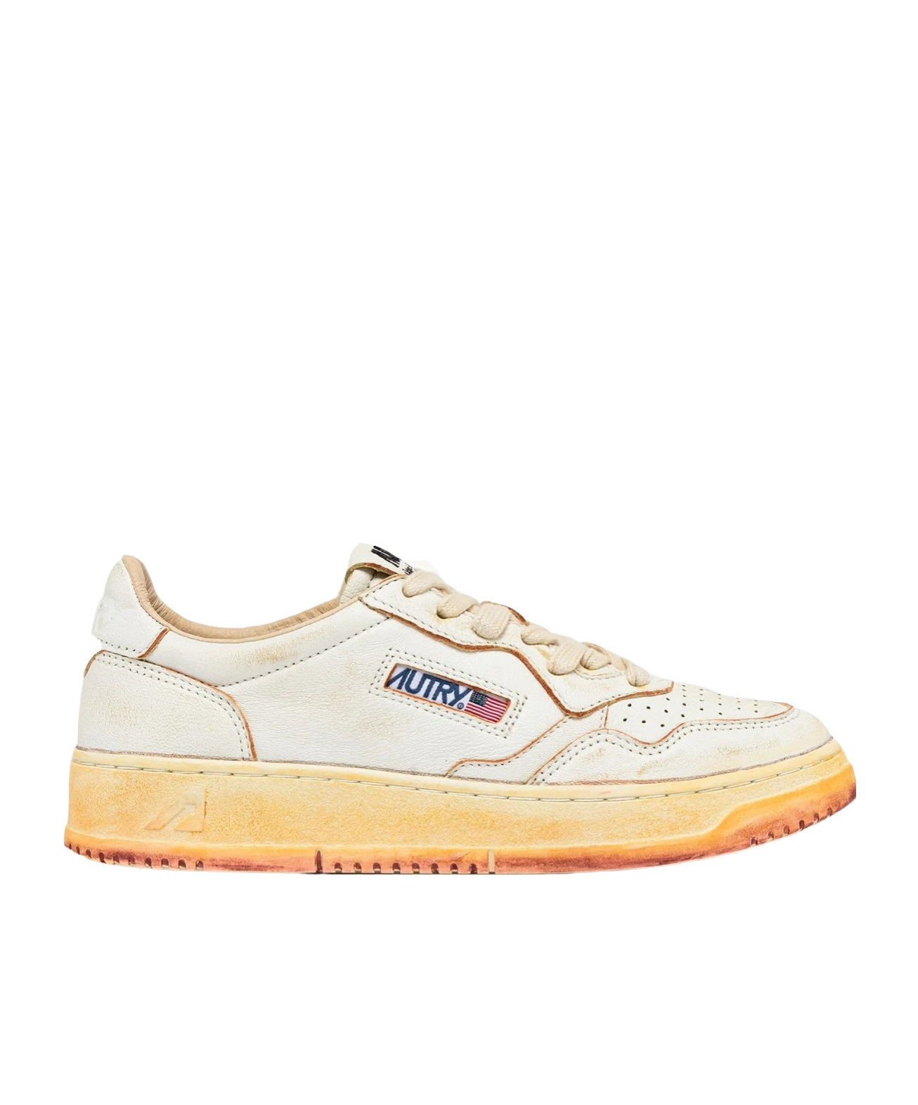 Autry Super Vintage Sneakers In White