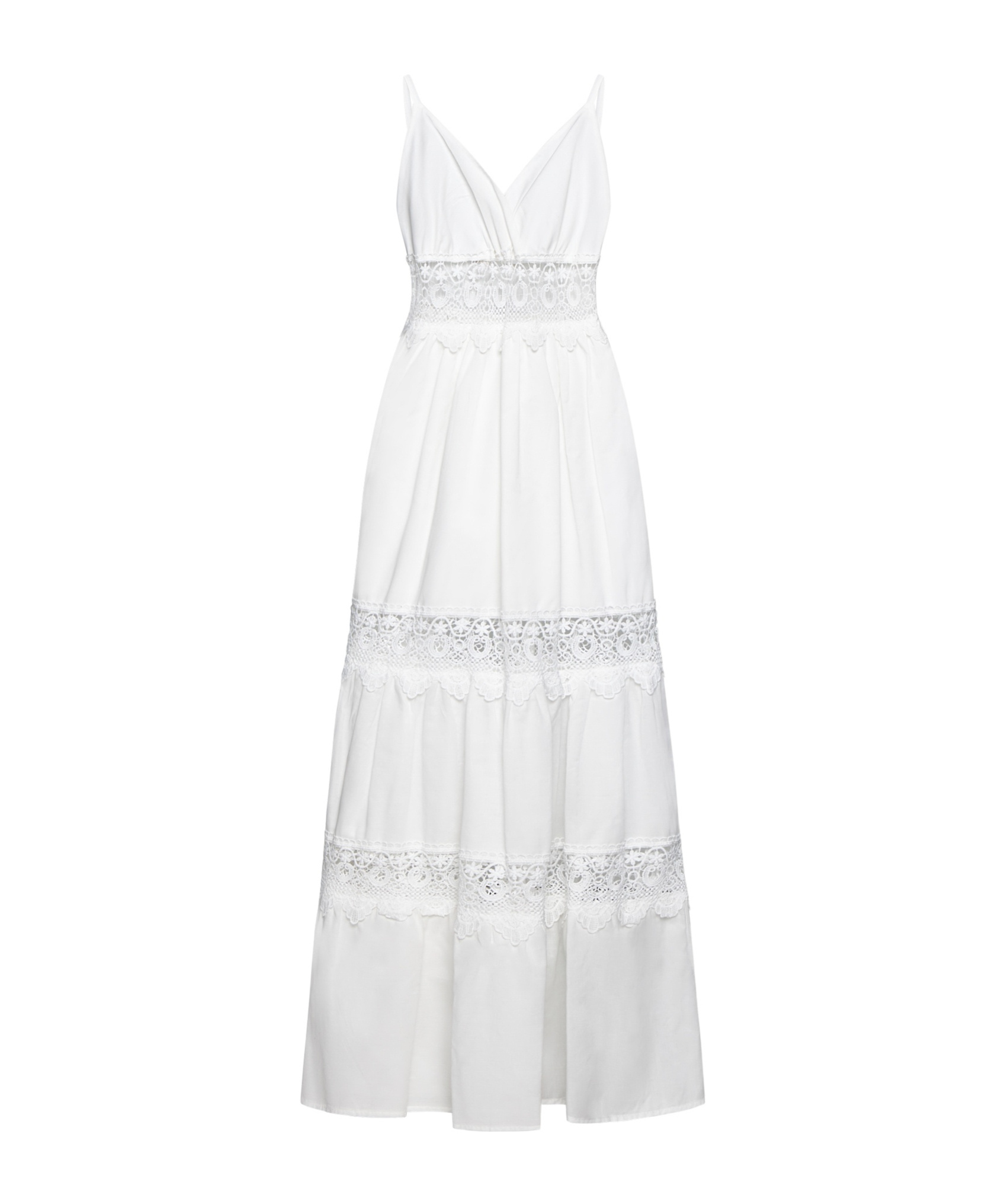 Kaos Dress Woman In White