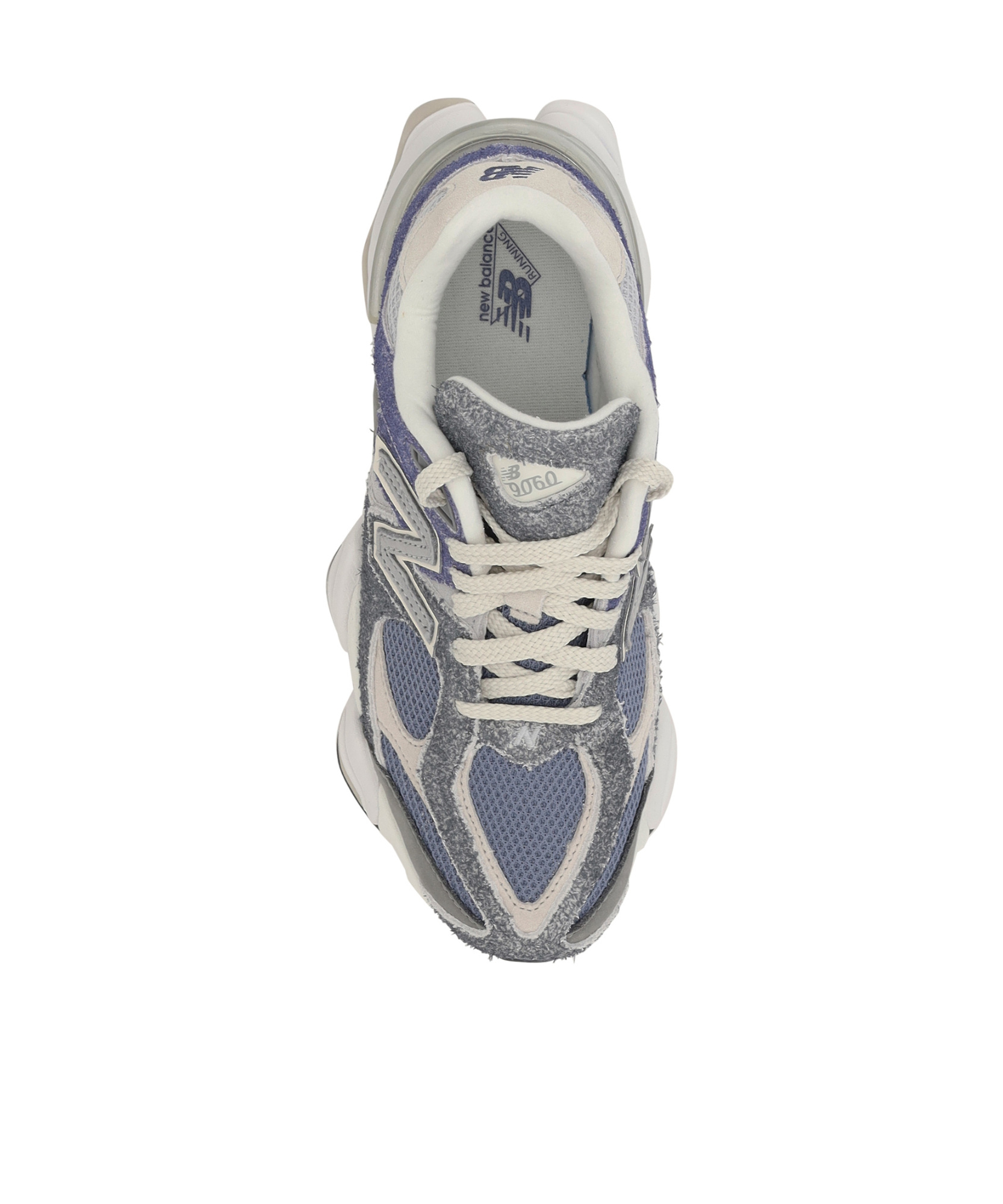 New Balance Mesh Panel Sneakers With Textured Outsole In Gray