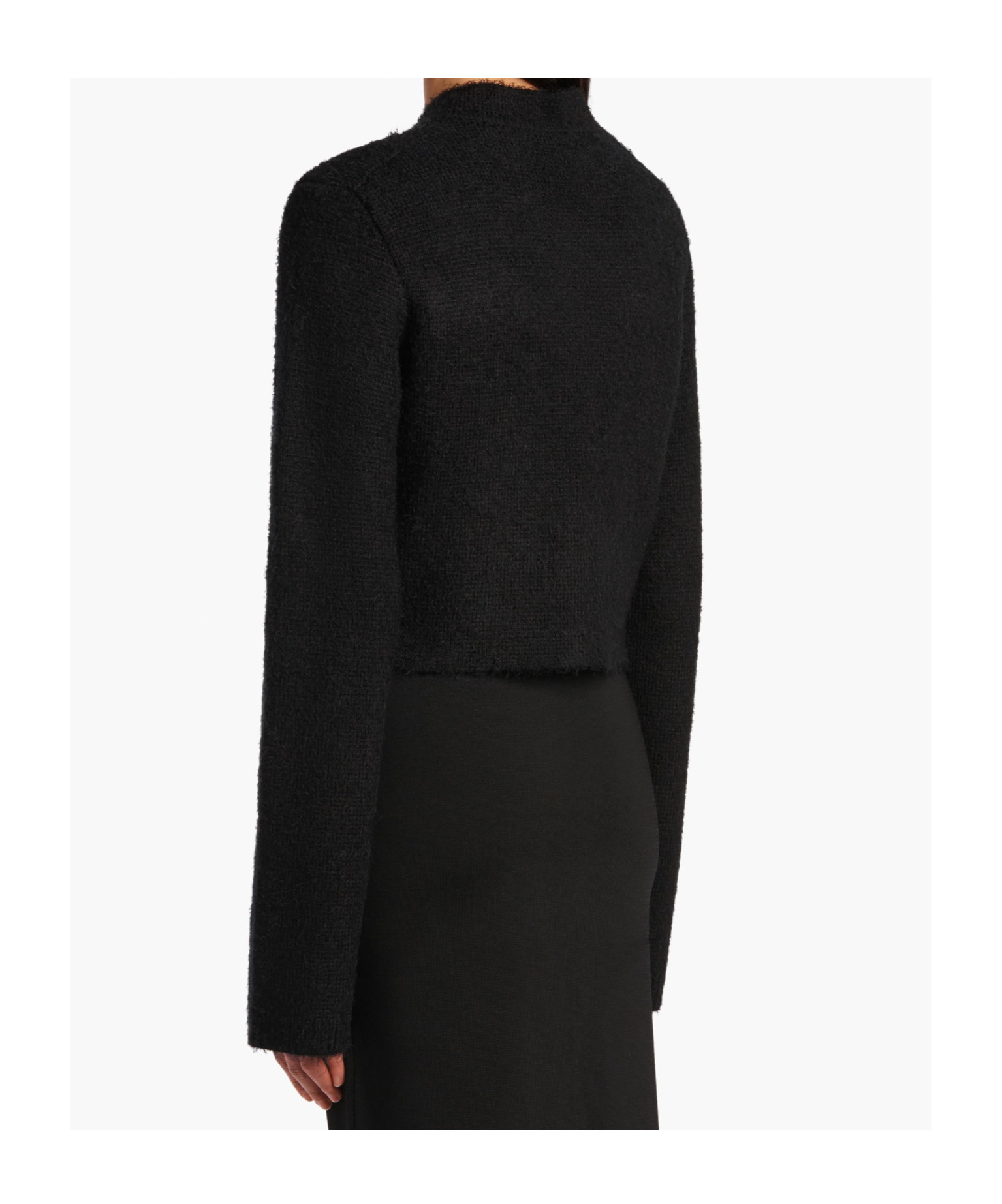 Khaite Silk-blend Cardigan In Black
