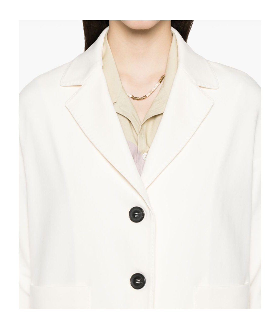 Circolo 1901 Long Sleeved Suit Jacket In White