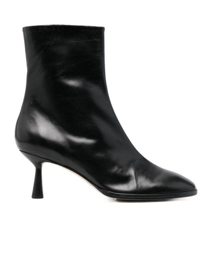 Aeyde Women Dorothy Leather Ankle Boots In Black