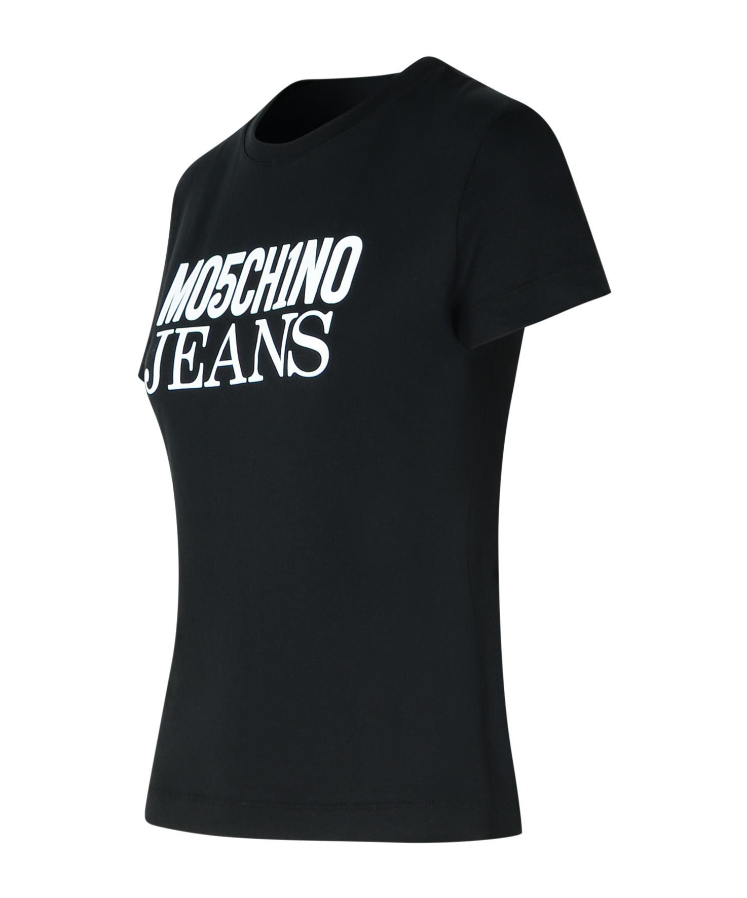 MOSCHINO MOSCHINO JEANS LOGO PRINTED CREWNECK T-SHIRT