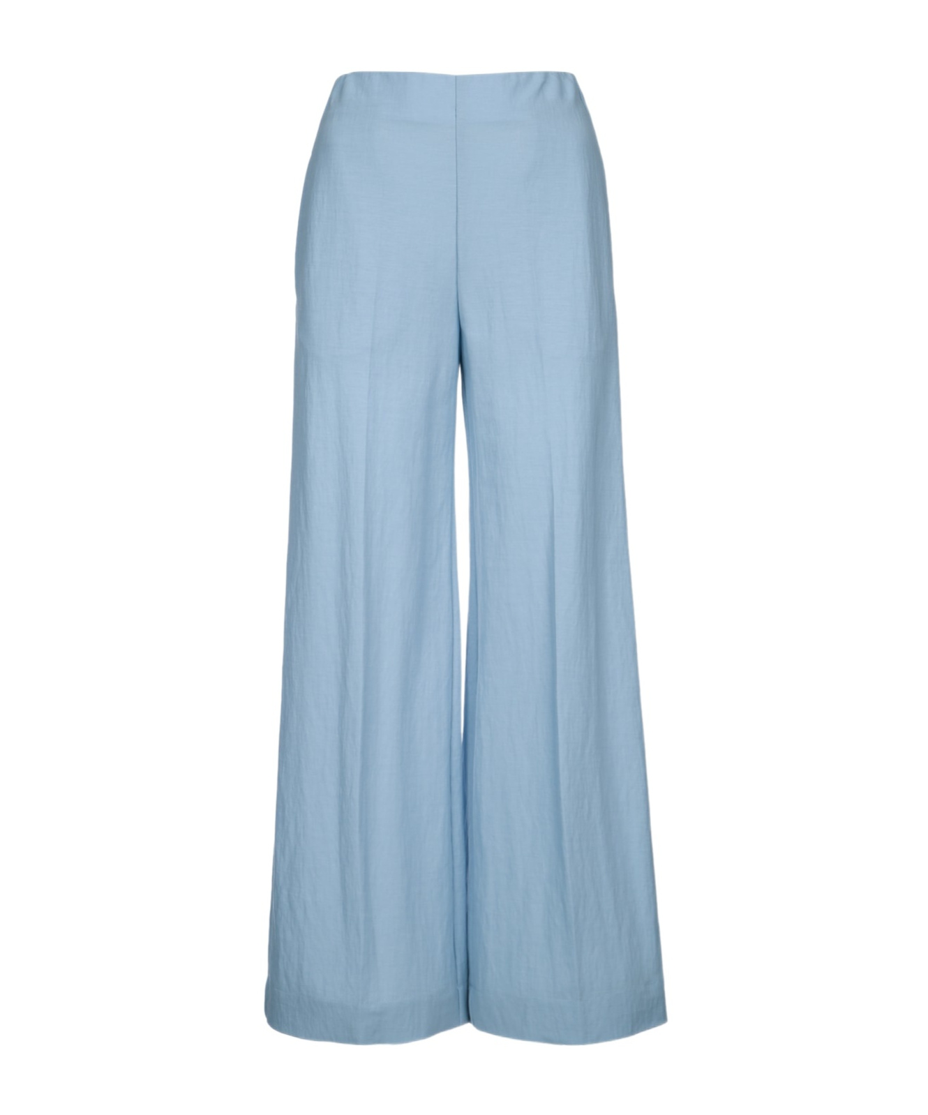 HARRIS WHARF LONDON FLARED TROUSERS