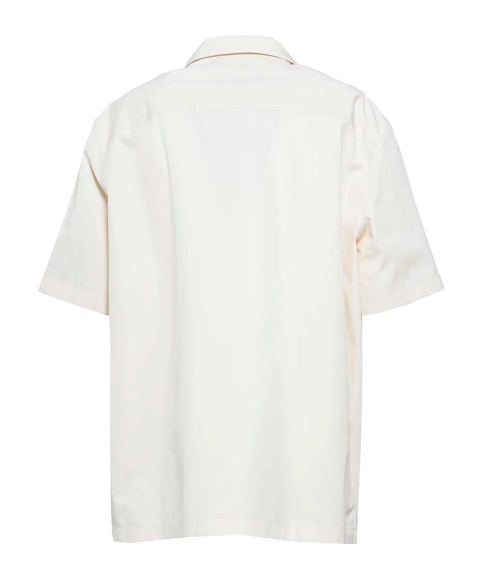 Jil Sander Poplin Shirt In White
