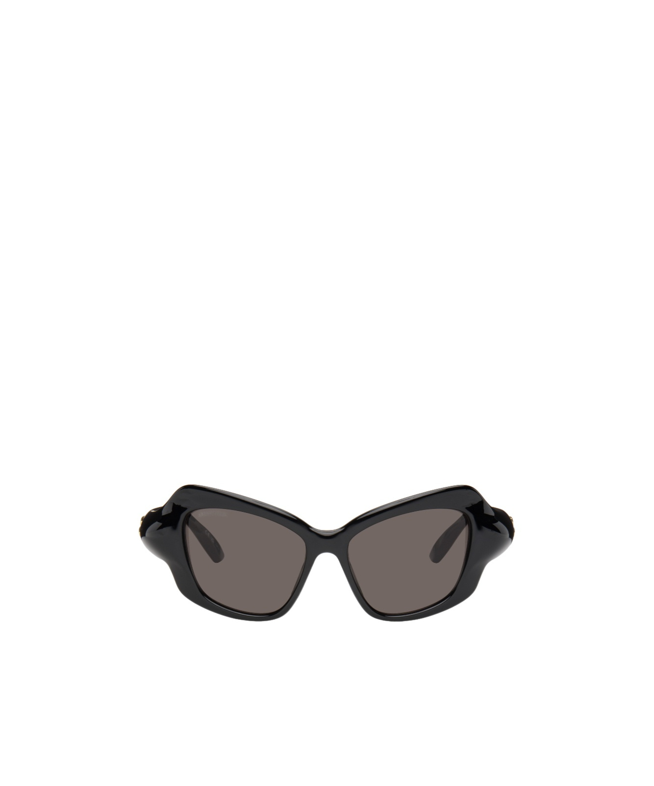 BALENCIAGA BALENCIAGA EYEWEAR LOGO TEMPLE CAT-EYE SUNGLASSES