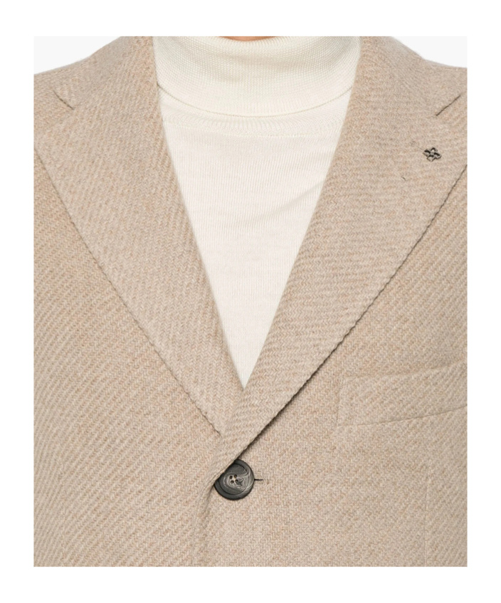 Shop Tagliatore Long Sleeve Coat