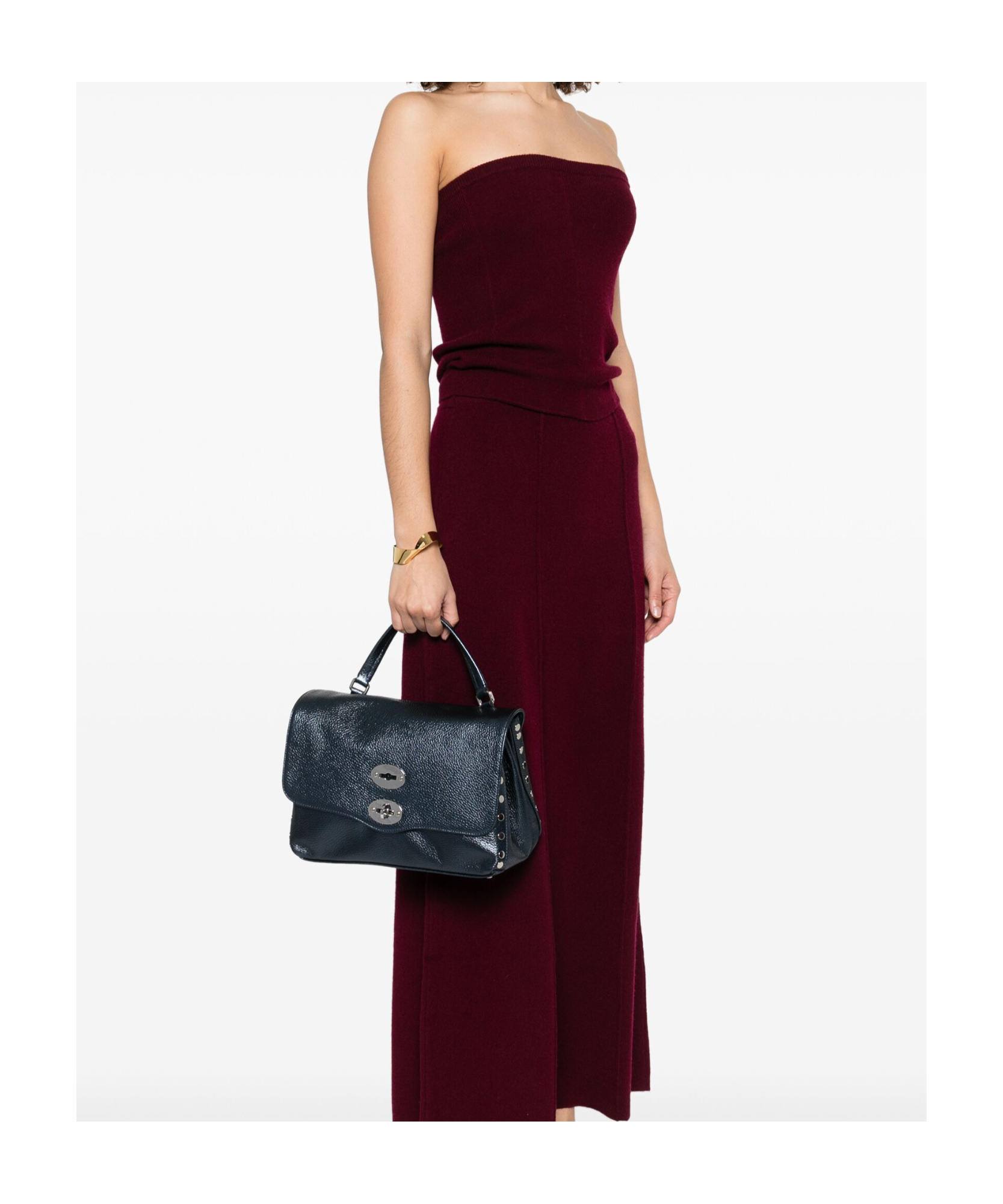 Zanellato Flip Shoulder Bag In Black