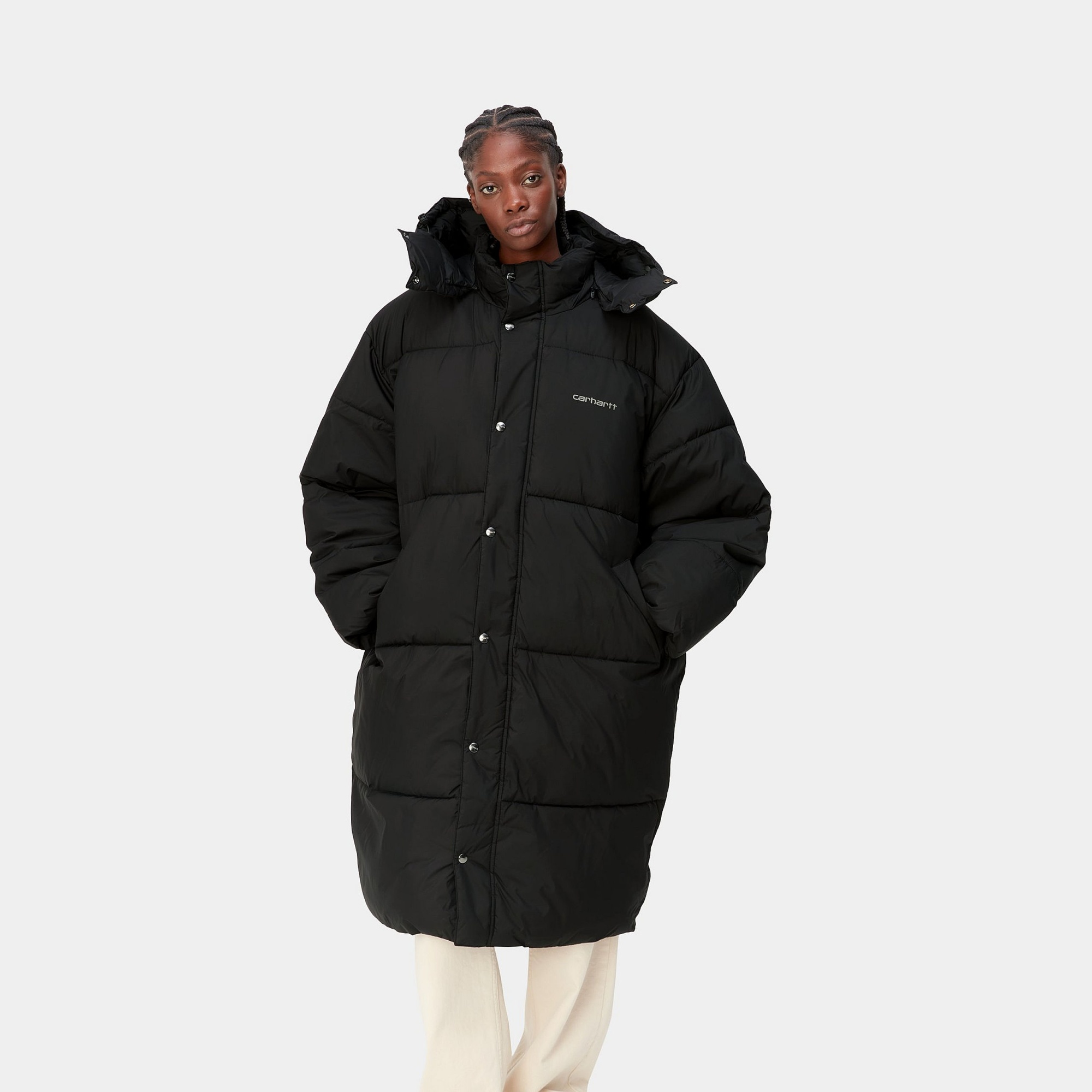 Carhartt Killington Parker Down Jacket In Black