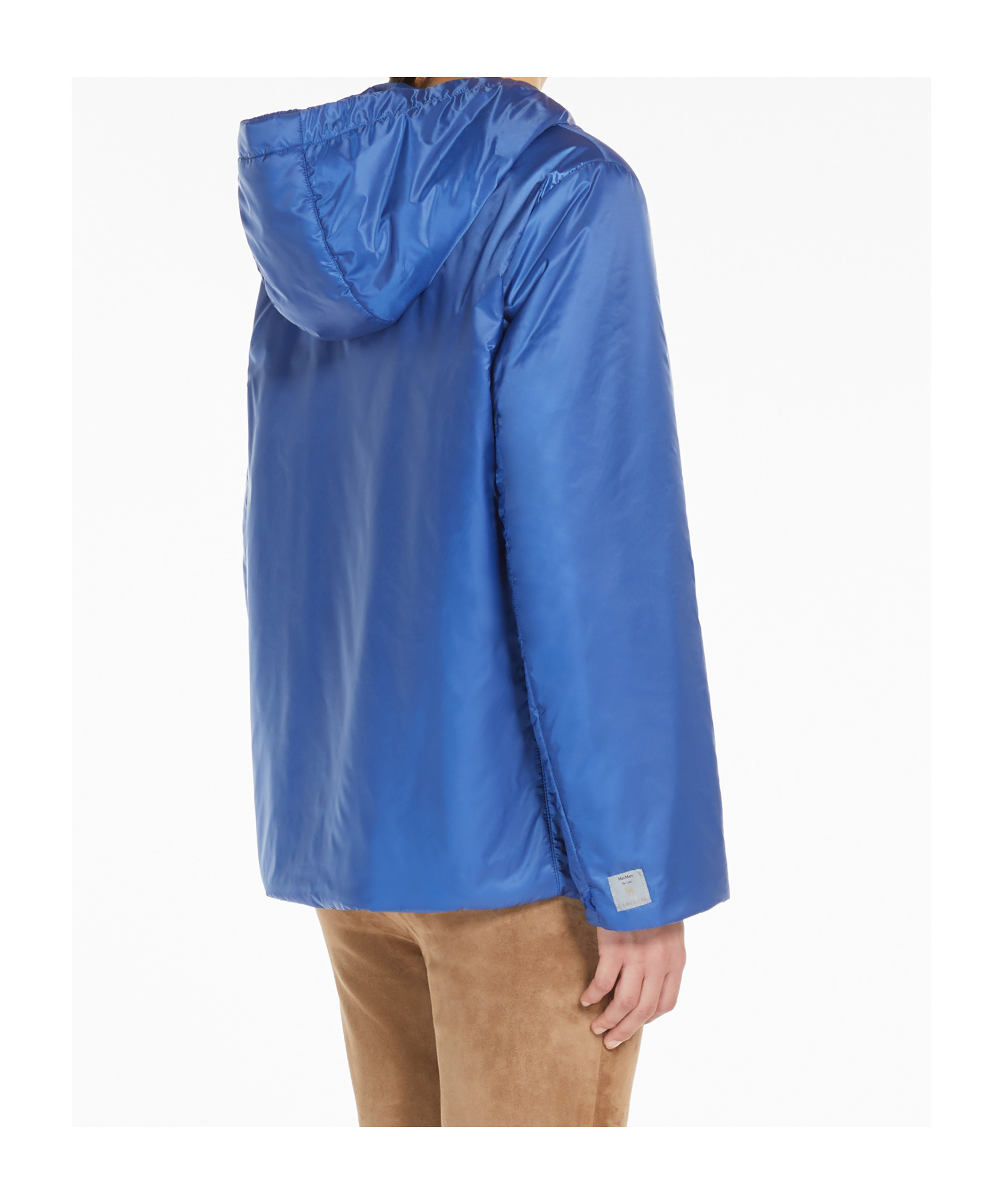Max Mara Long-sleeved Casual Jacket In Blue