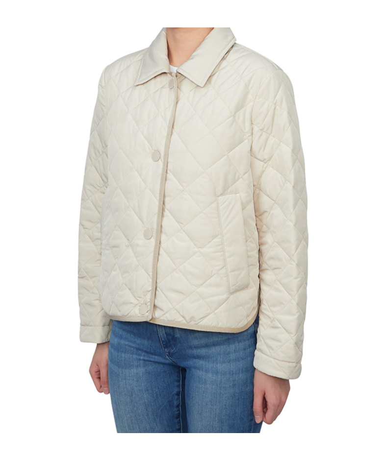 Weekend Max Mara Quilted Padded Jacket In White