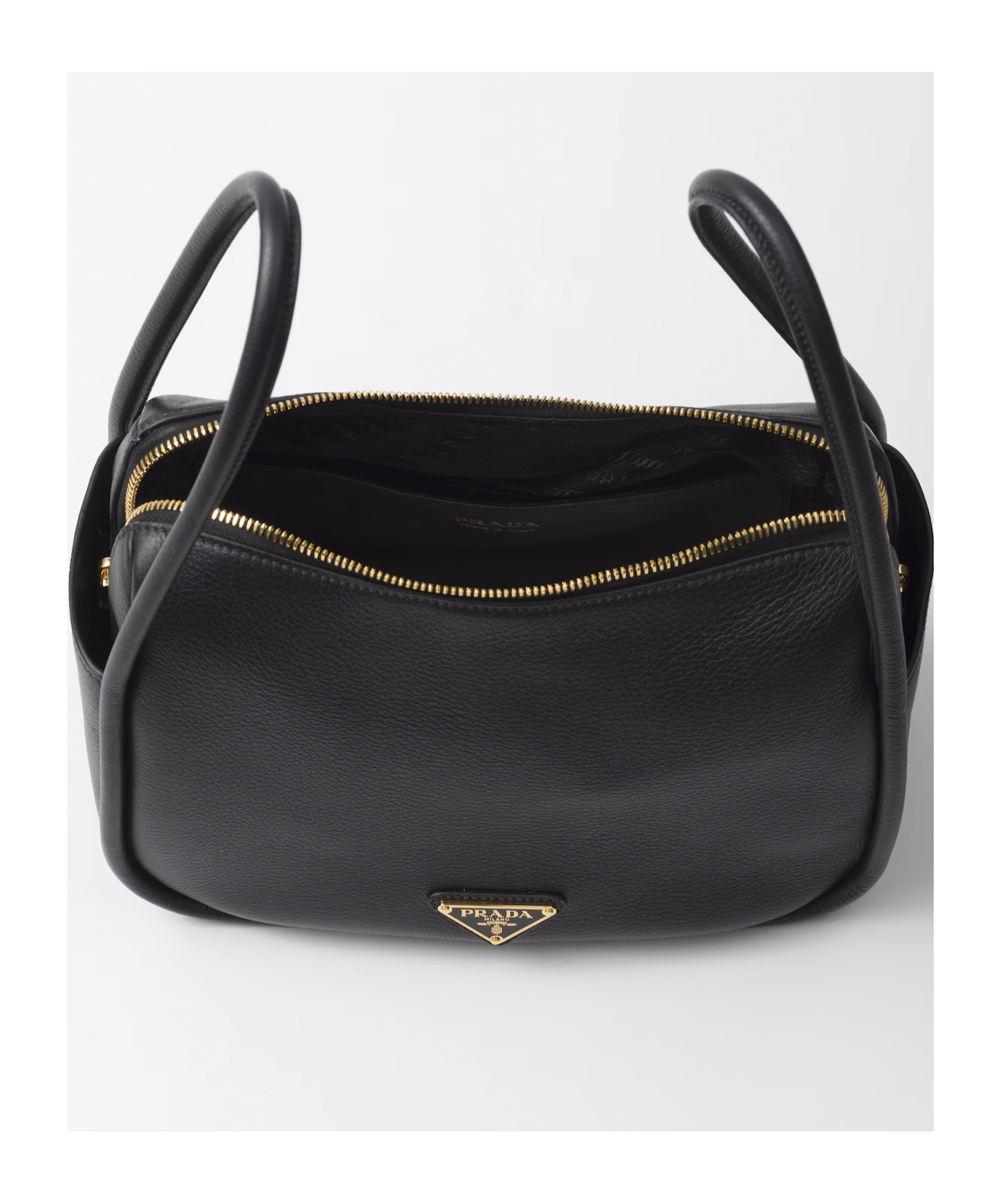 Prada Darling Handbag Black In Leather In Black