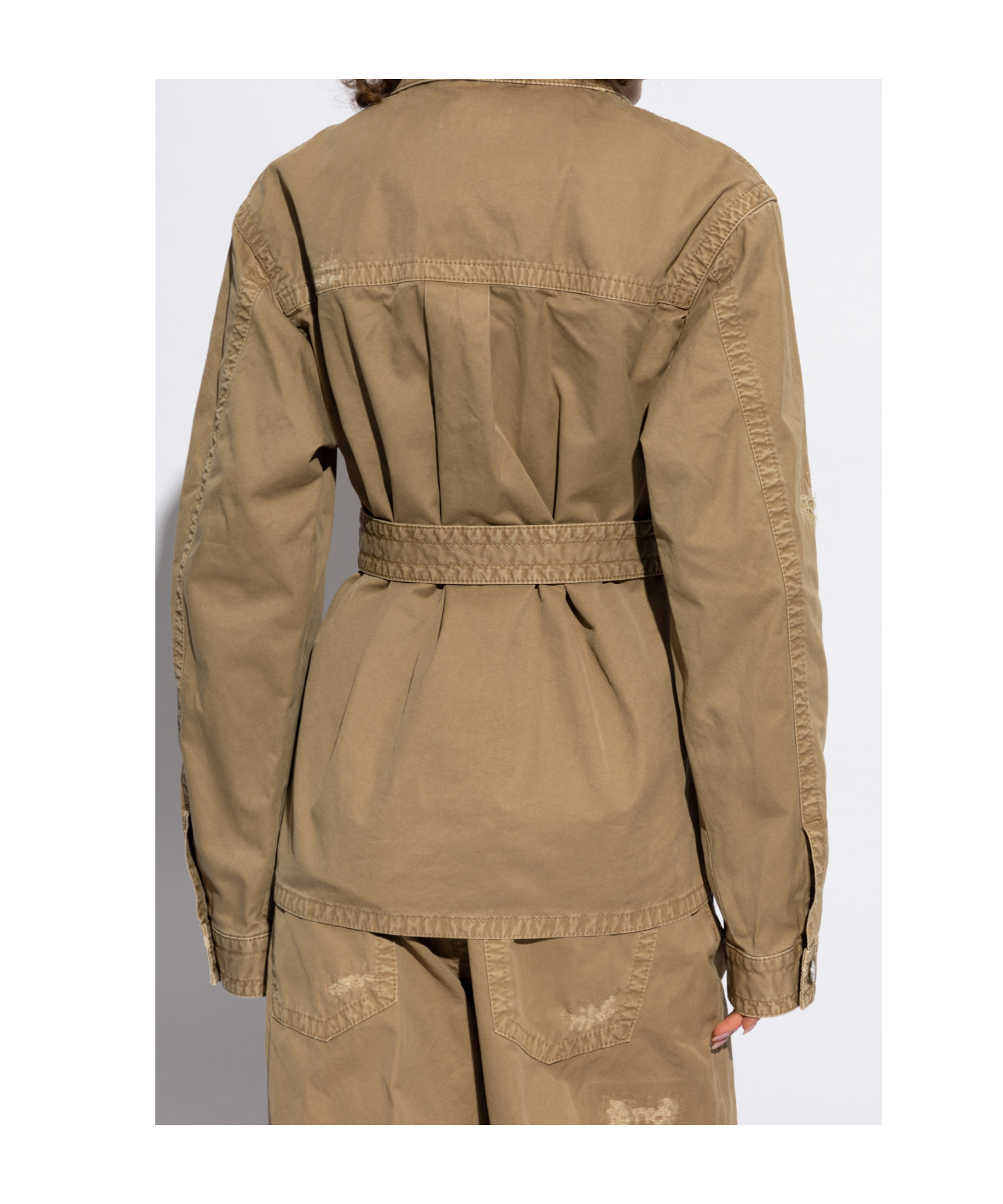 Dsquared2 Long-sleeved Shirt In Green