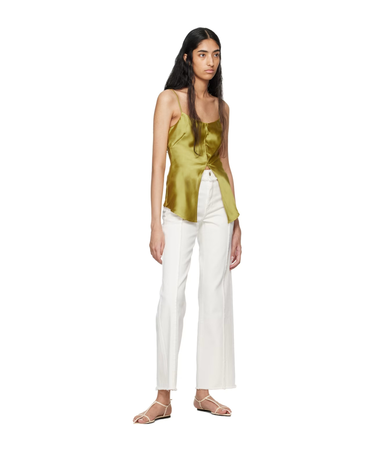 Holzweiler Emilia Thin Shoulder Strap In White