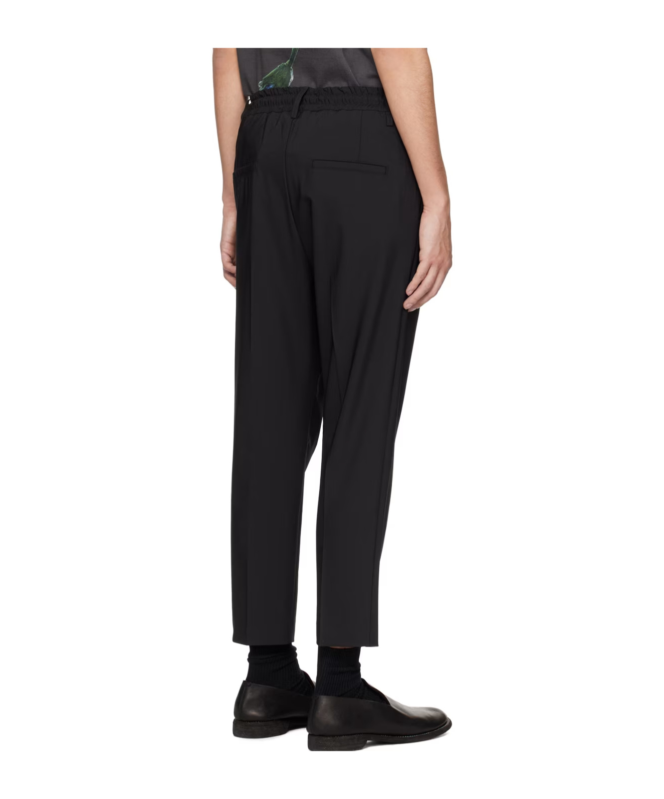 SONG FOR THE MUTE LANYARD BELT LOOP CASUAL PANTS