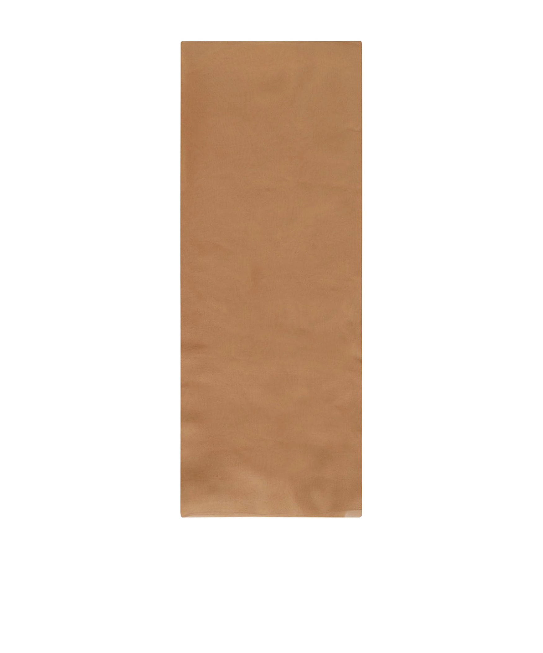 Alberta Ferretti Silk Chiffon Stole With Fluid Draping In Brown