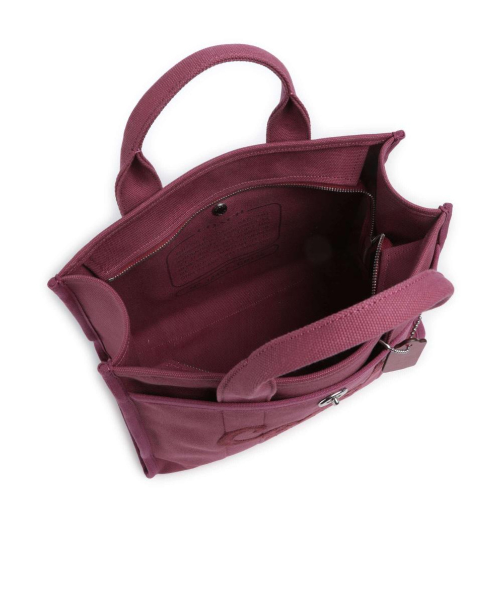 Coach Zippered Shoulder Bag In Red