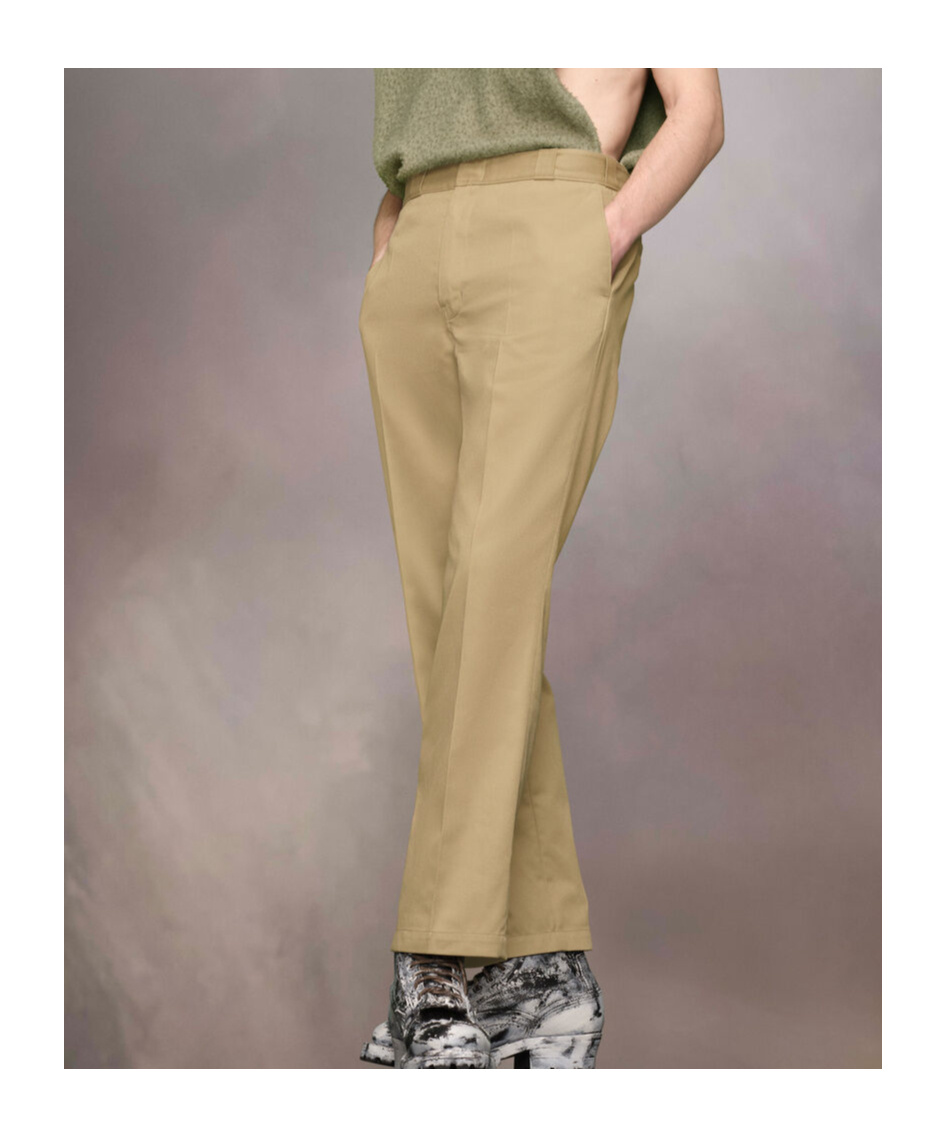 Maison Margiela Belt Loop Casual Pants In Nude