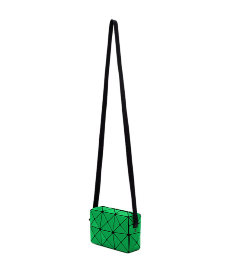 Bao Bao Issey Miyake Cuboid Crossbody Bag In Green