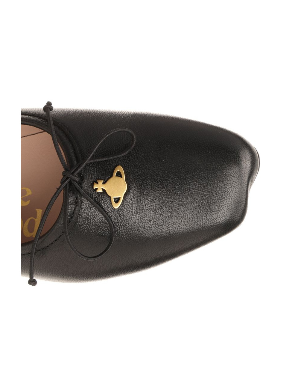 Vivienne Westwood Brigitte Ballet Flat In Black